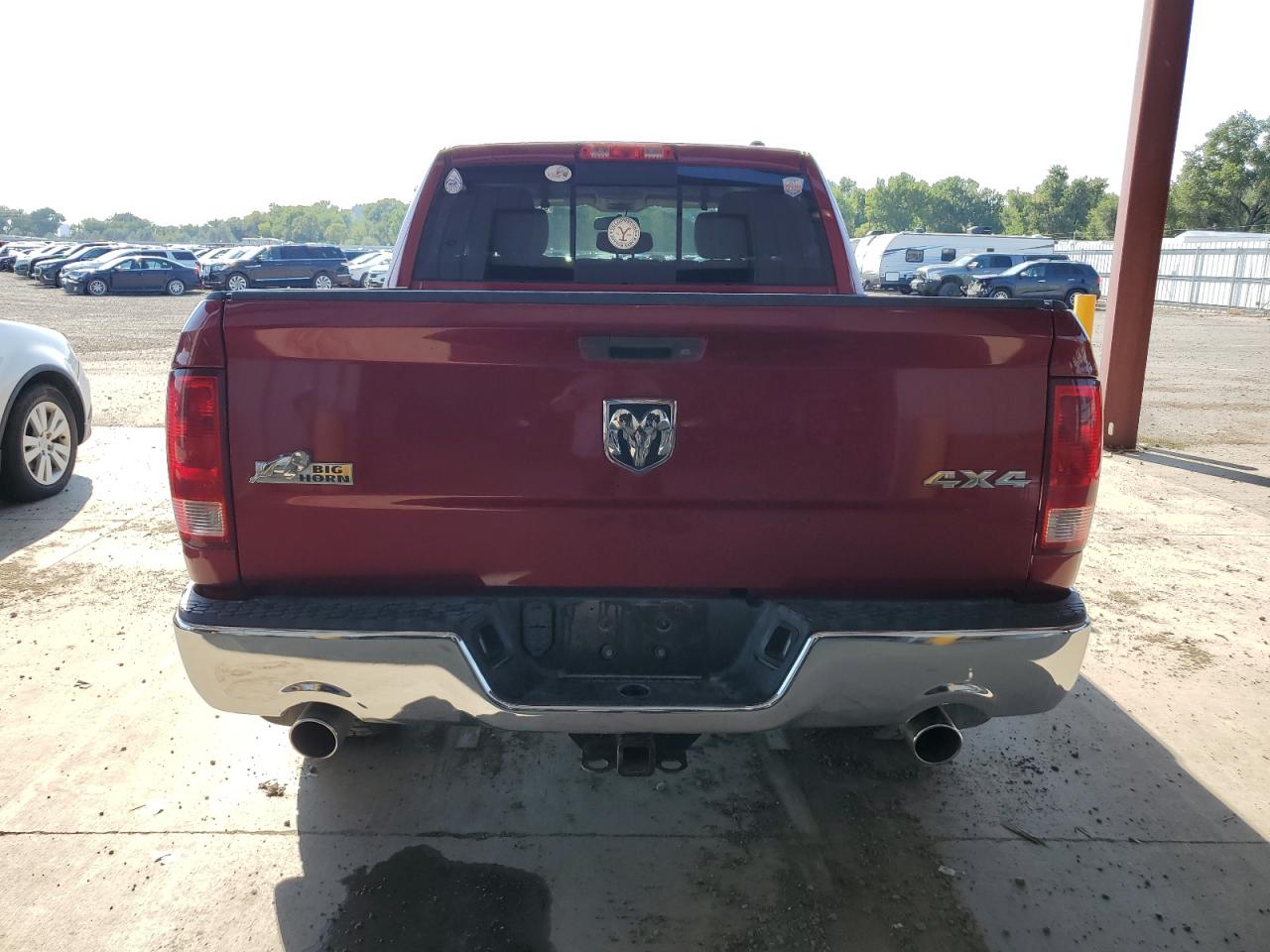 2011 Dodge Ram 1500 Red vin: 1D7RV1CT8BS597755
