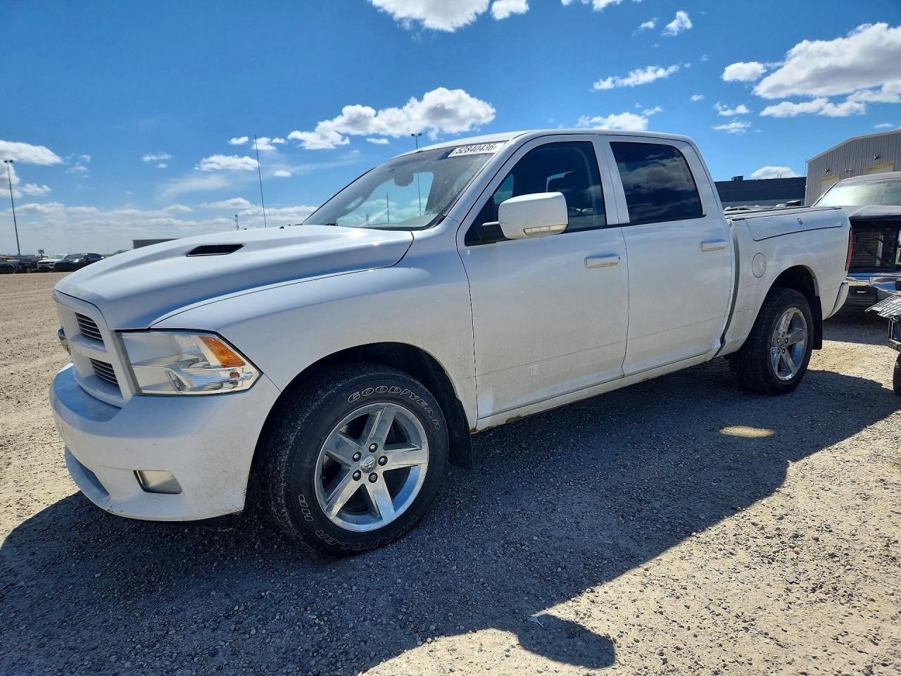 2011 Dodge Ram 1500 White vin: 1D7RV1CT8BS676021