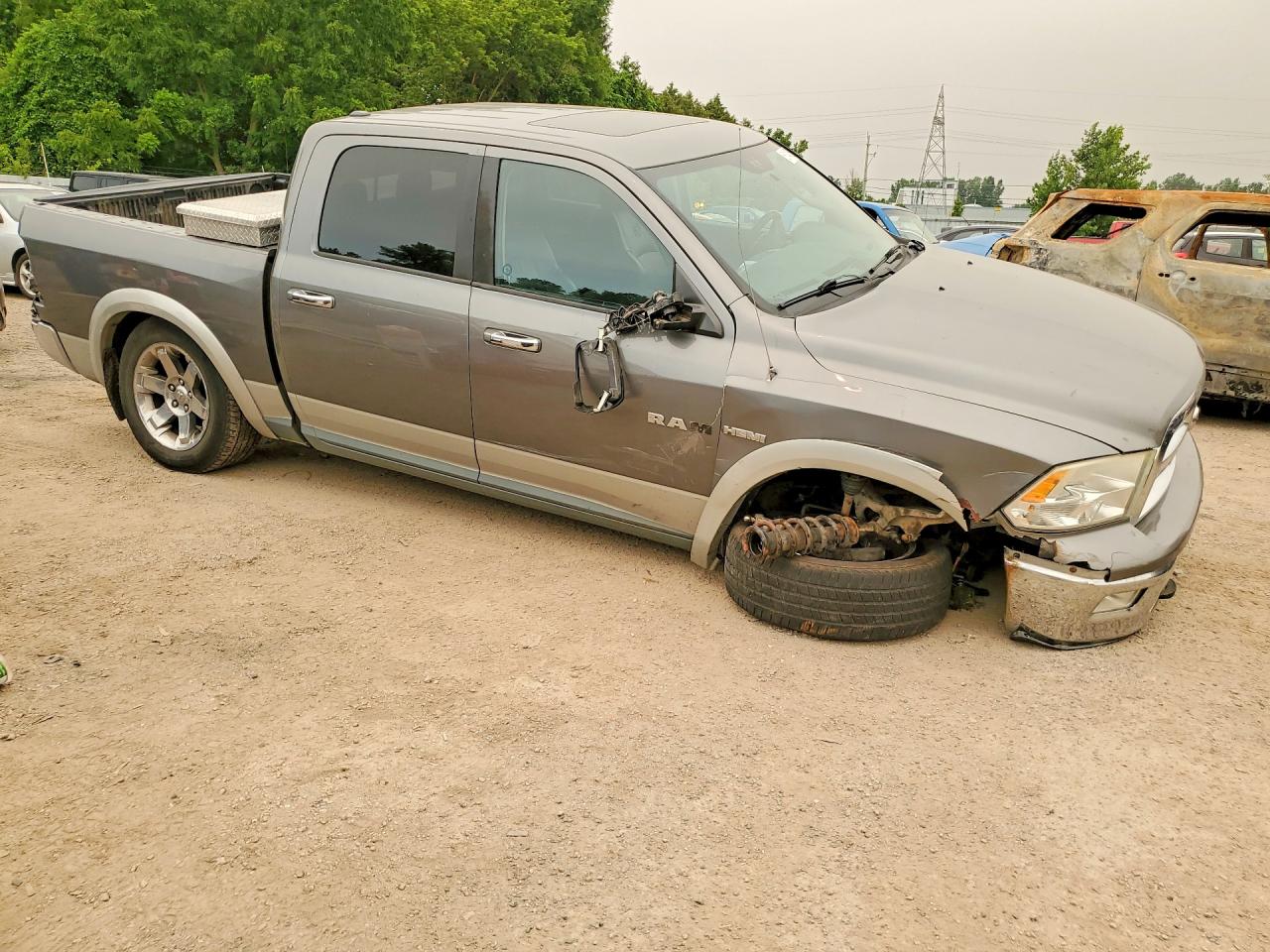 2010 Dodge Ram 1500 Gray vin: 1D7RV1CT9AS140242