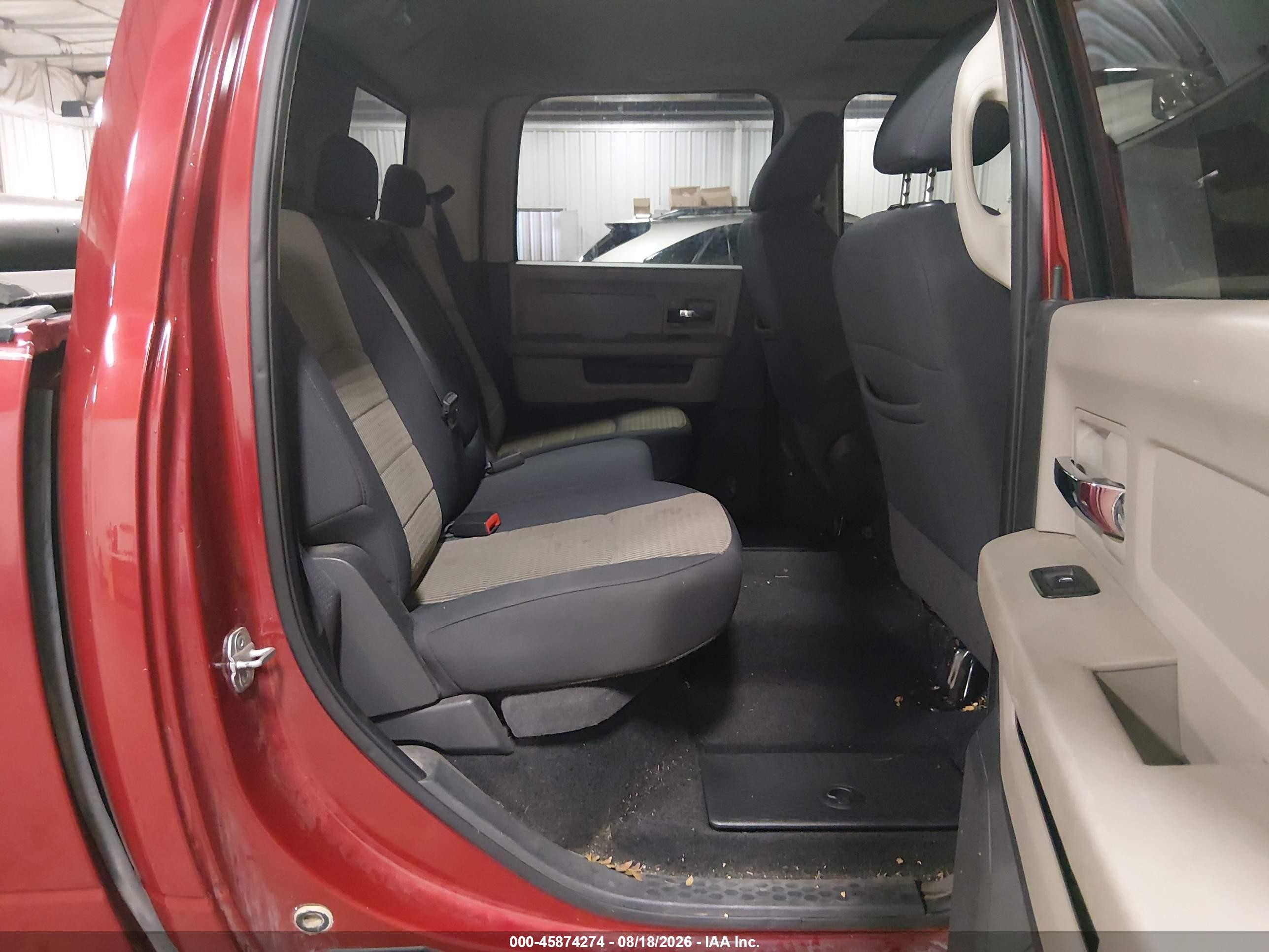 2010 Dodge Ram 1500 Slt/sport/trx Red vin: 1D7RV1CT9AS179073