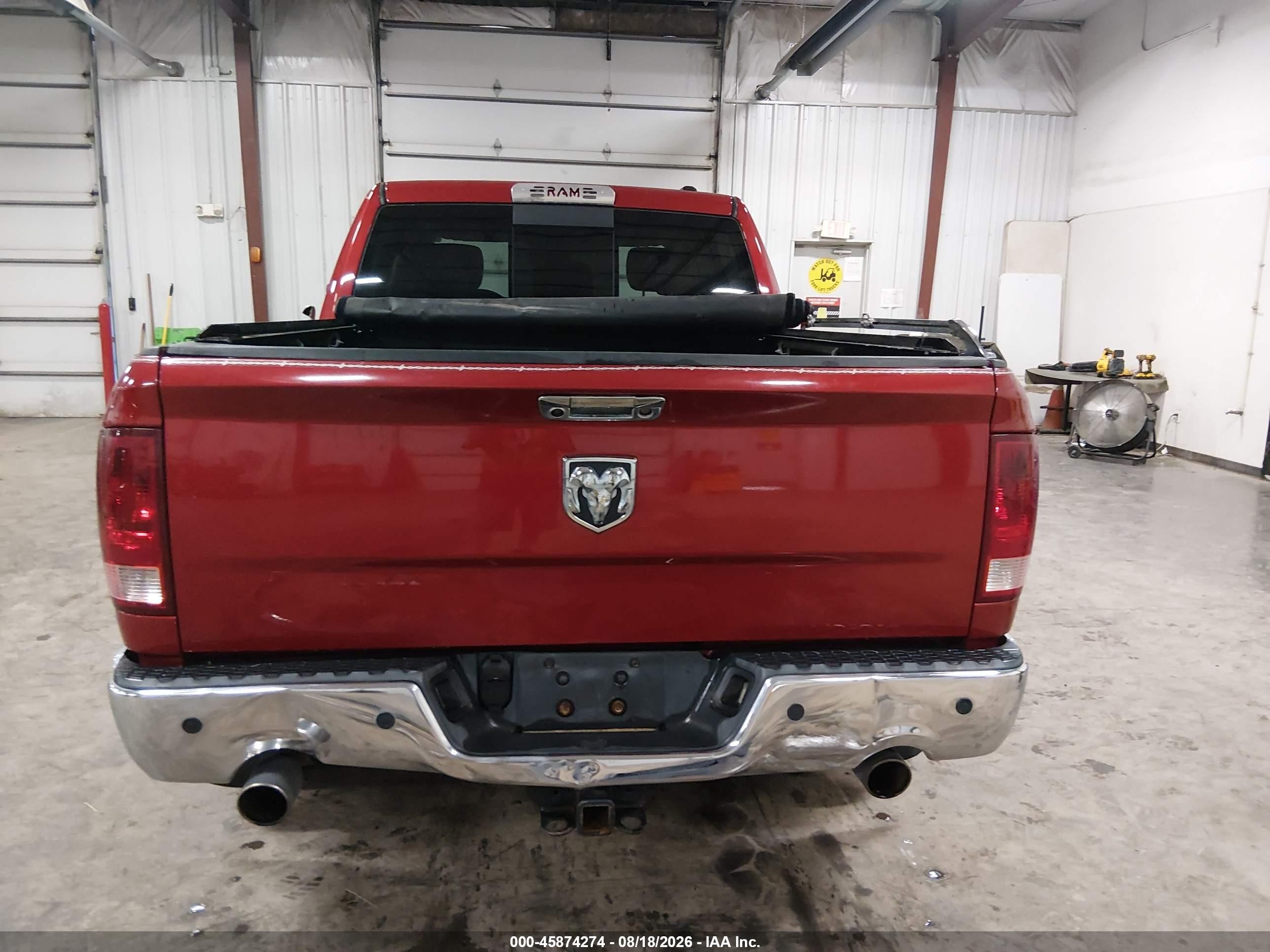 2010 Dodge Ram 1500 Slt/sport/trx Red vin: 1D7RV1CT9AS179073