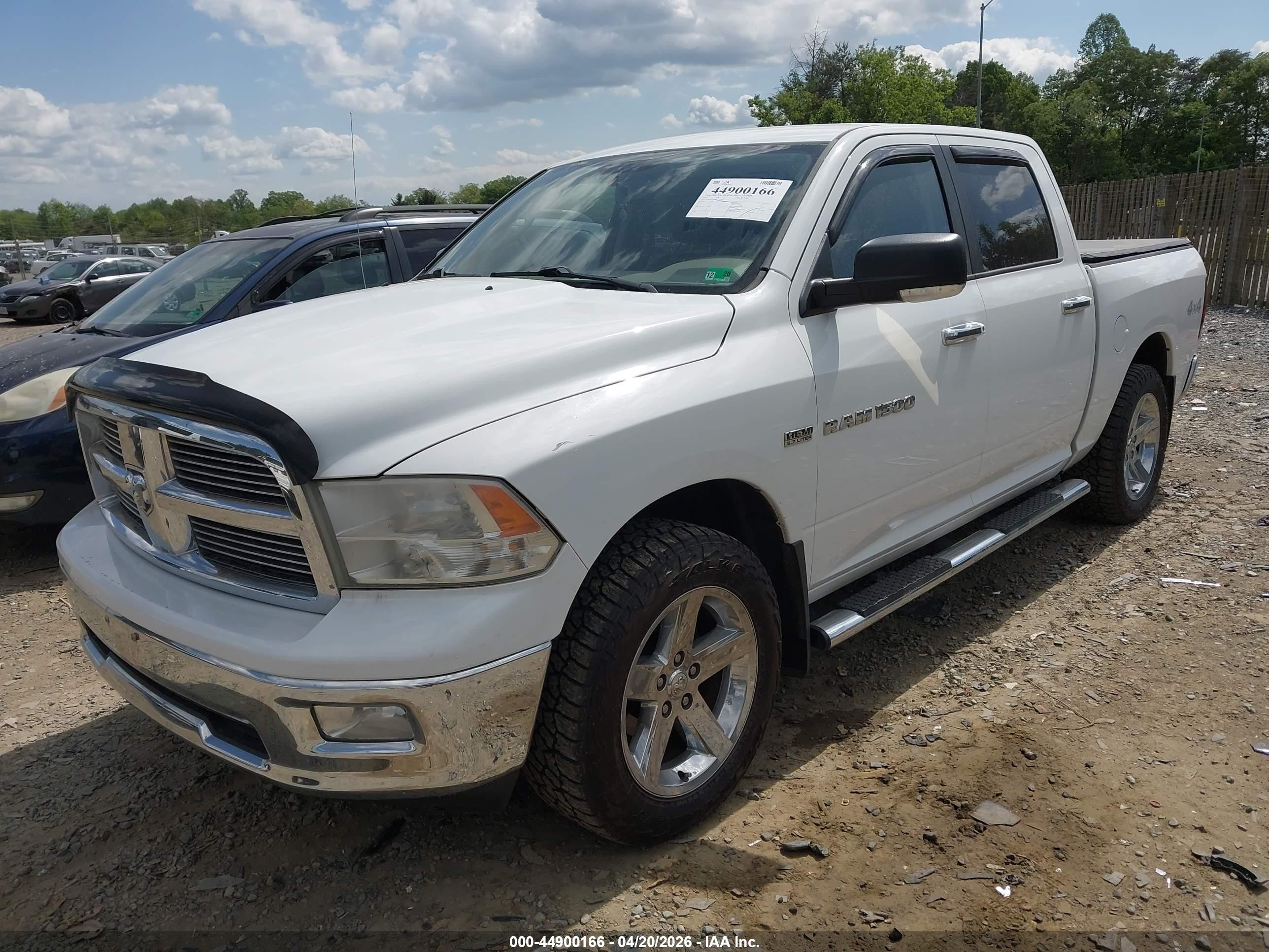 2011 Ram Ram 1500 Slt White vin: 1D7RV1CT9BS511076