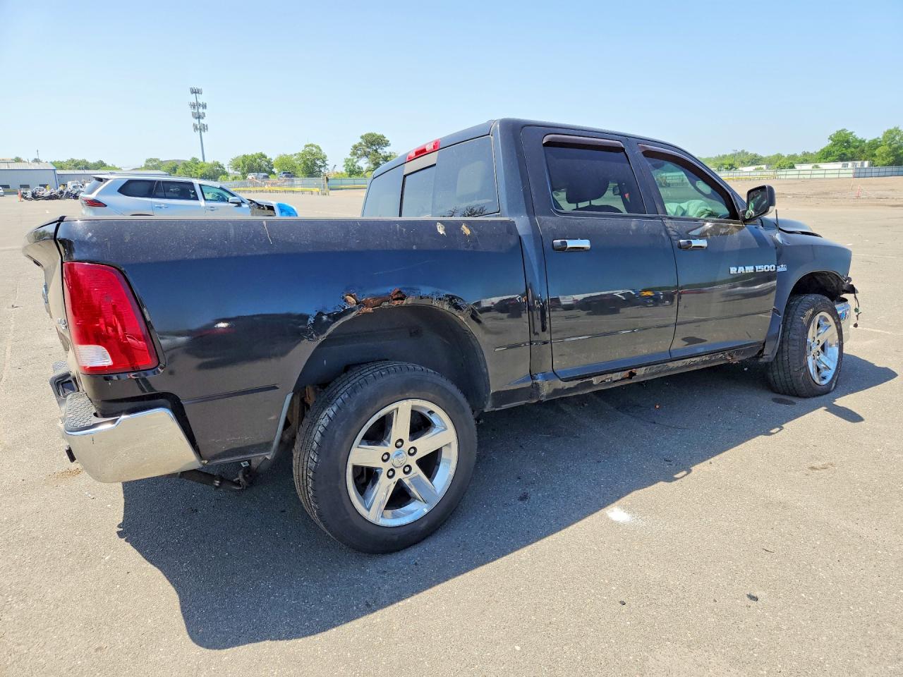 2011 Dodge Ram 1500 Black vin: 1D7RV1CT9BS643142