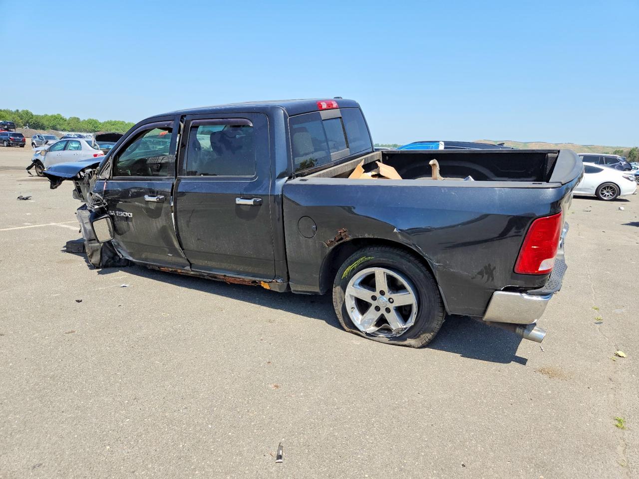 2011 Dodge Ram 1500 Black vin: 1D7RV1CT9BS643142