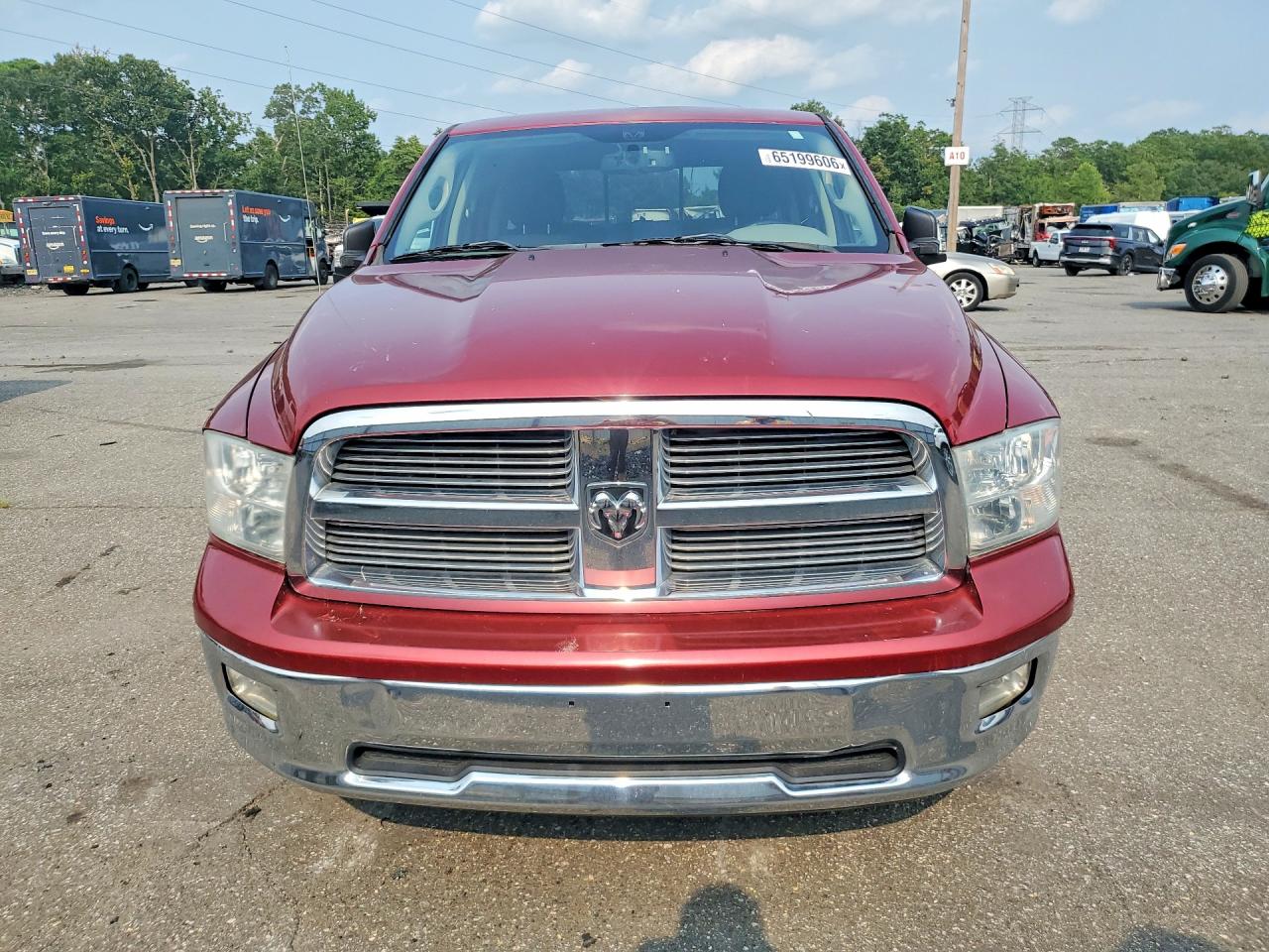 2011 Dodge Ram 1500 Red vin: 1D7RV1CT9BS643223