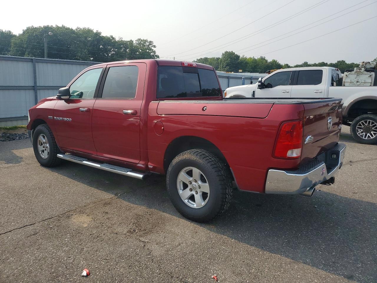 2011 Dodge Ram 1500 Red vin: 1D7RV1CT9BS643223