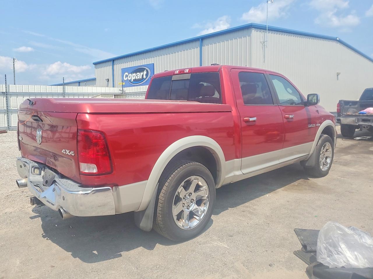 2010 Dodge Ram 1500 Red vin: 1D7RV1CTXAS124115