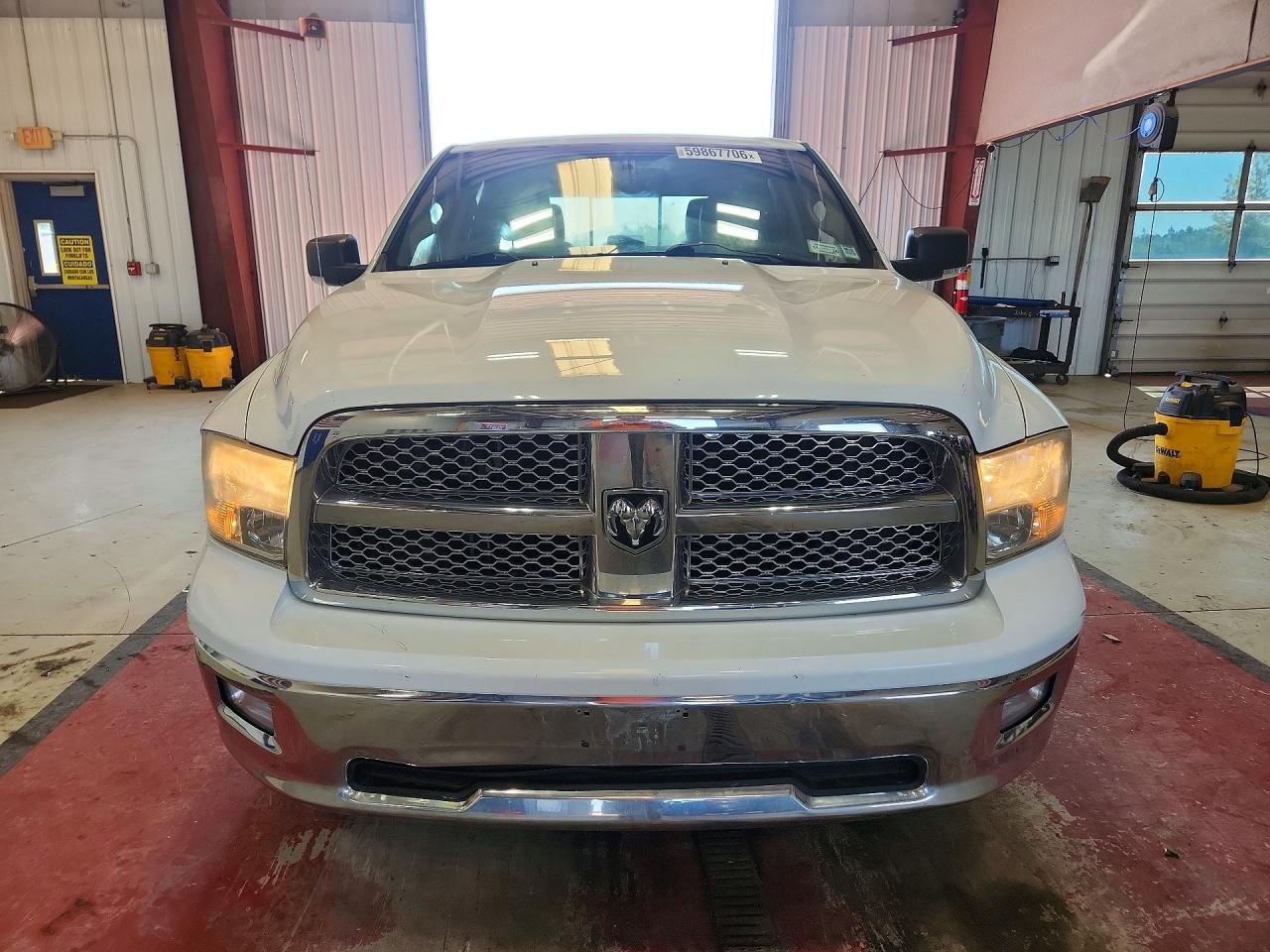 2011 Dodge Ram 1500 White vin: 1D7RV1CTXBS510437