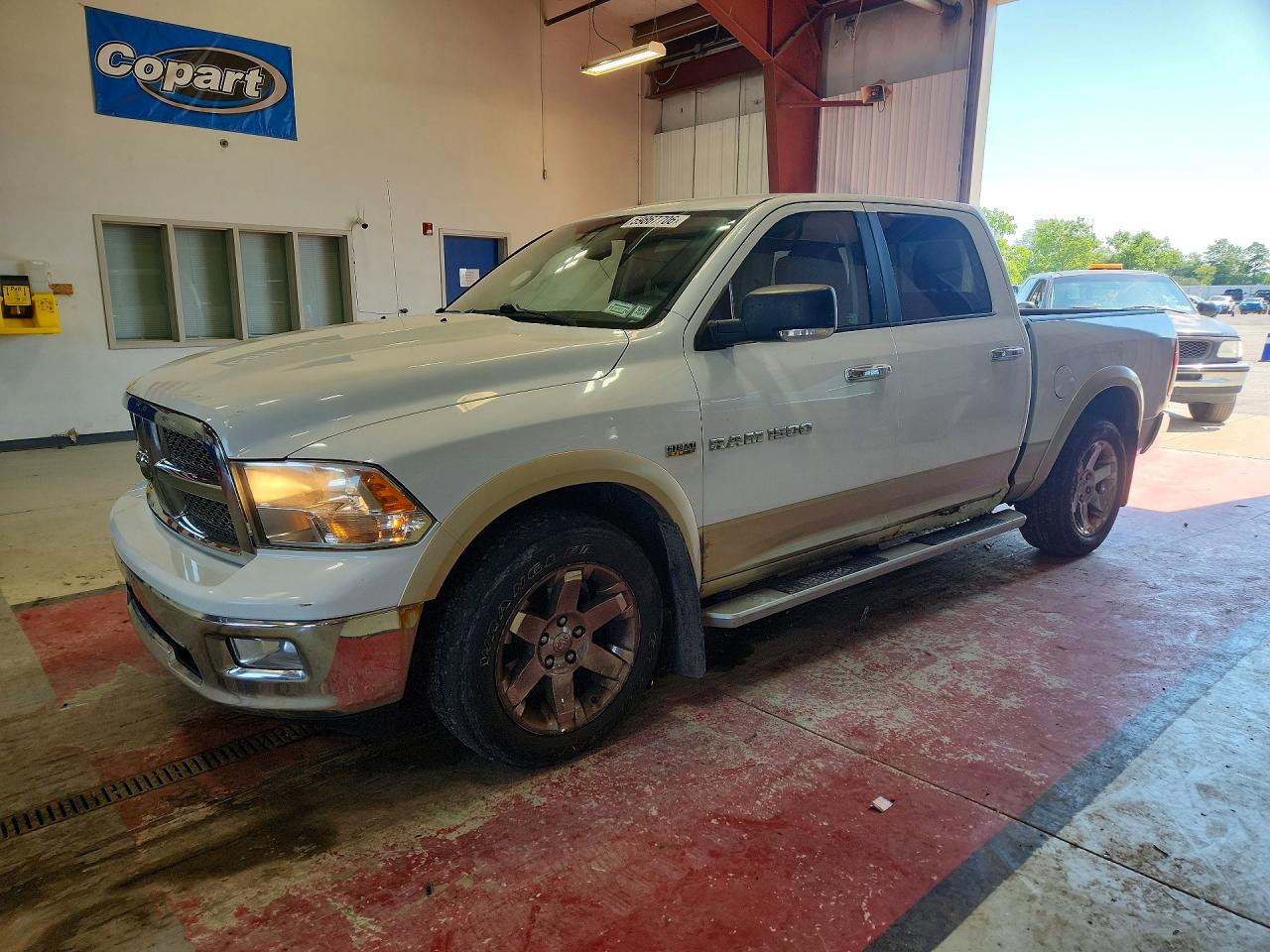 2011 Dodge Ram 1500 White vin: 1D7RV1CTXBS510437