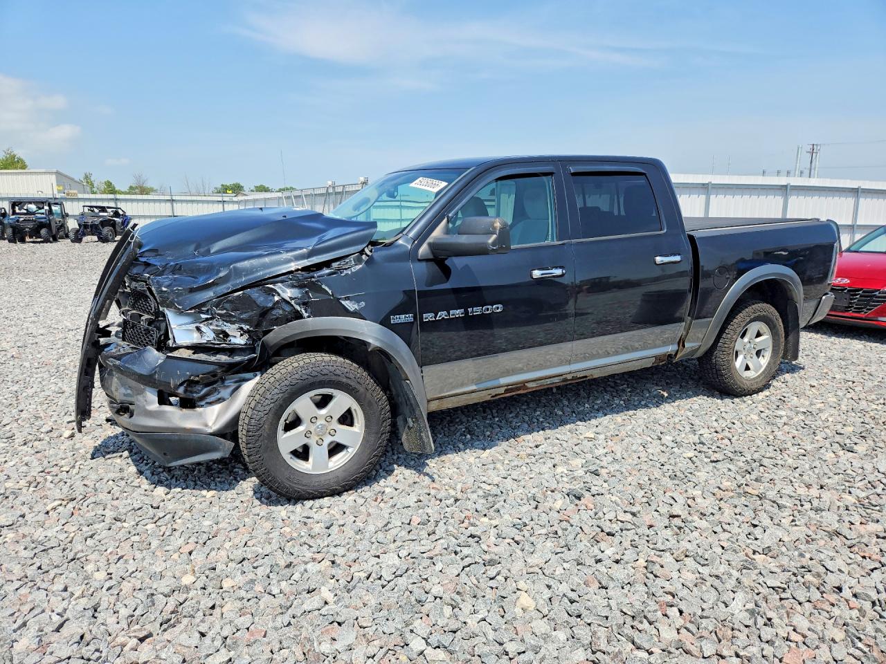2011 Dodge Ram 1500 Black vin: 1D7RV1CTXBS553000