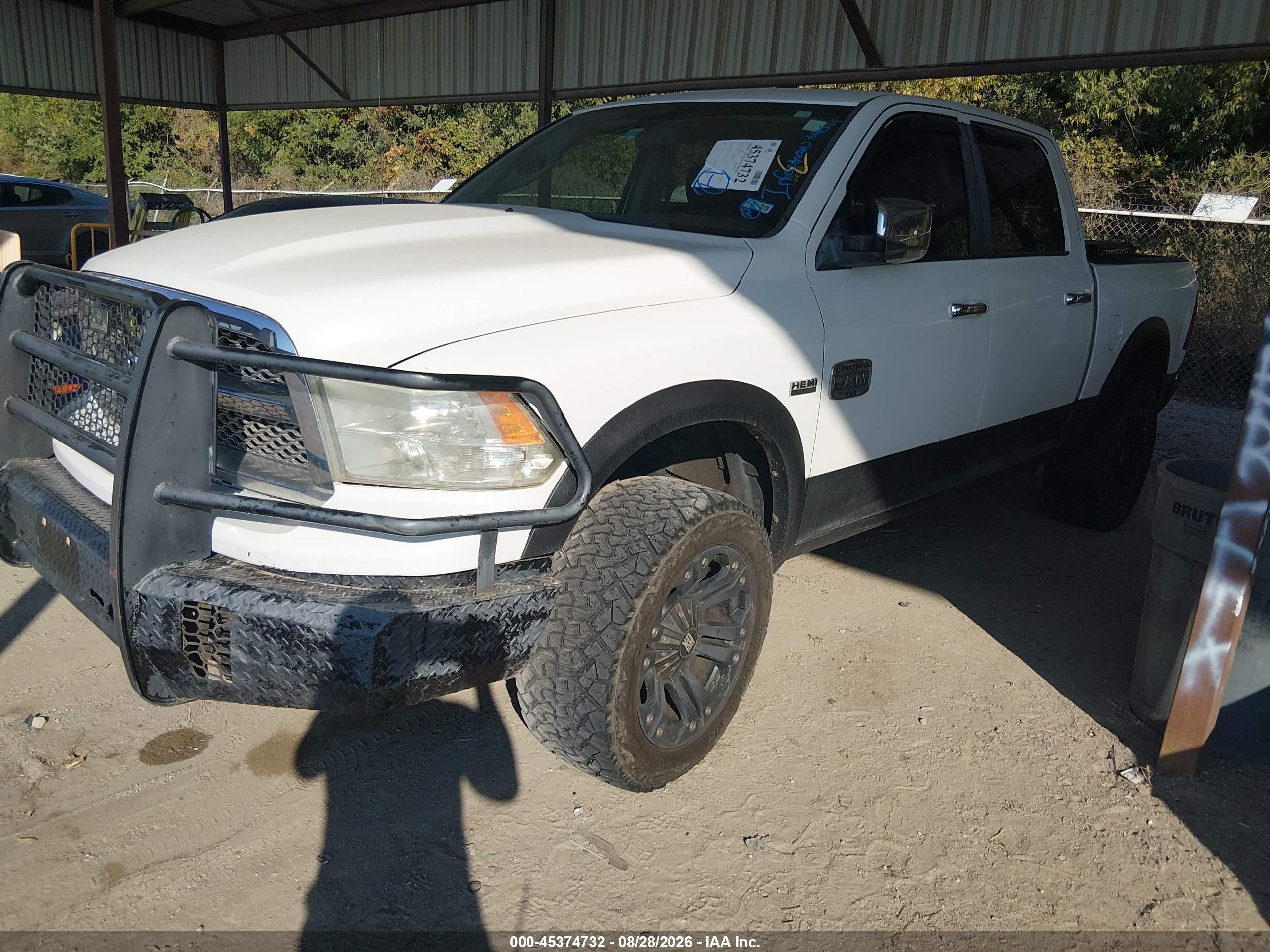 2011 Ram Ram 1500 Laramie Longhorn White vin: 1D7RV1CTXBS601031