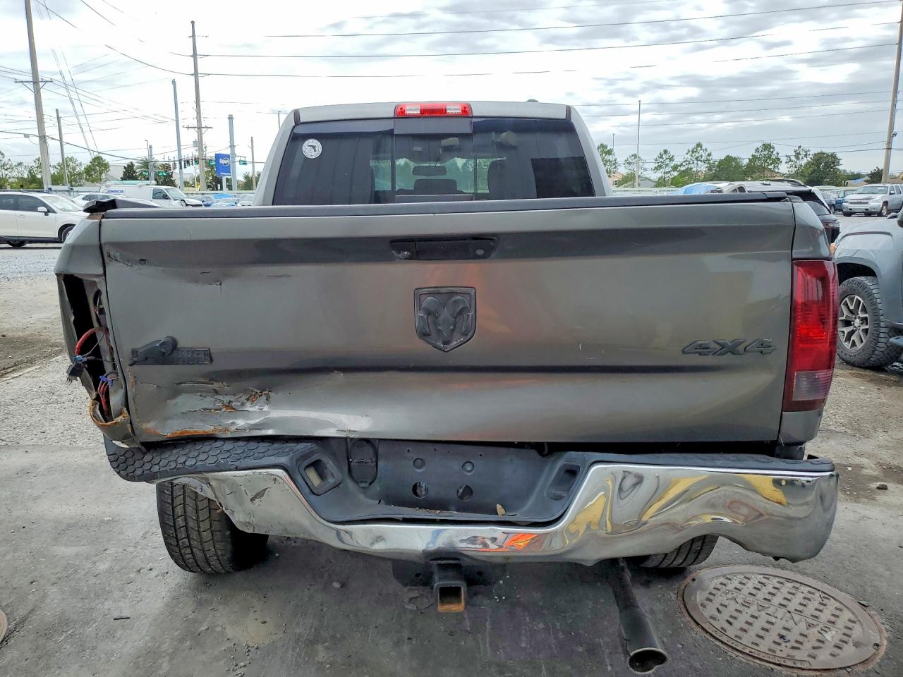 2011 Dodge Ram 1500 Gray vin: 1D7RV1CTXBS650567