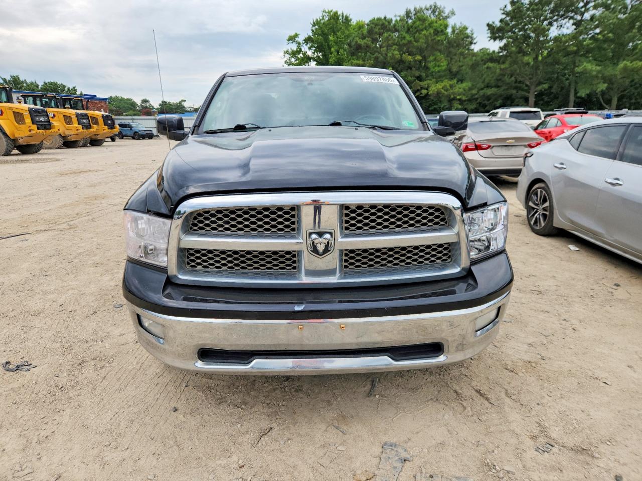 2011 Dodge Ram 1500 Black vin: 1D7RV1CTXBS658345