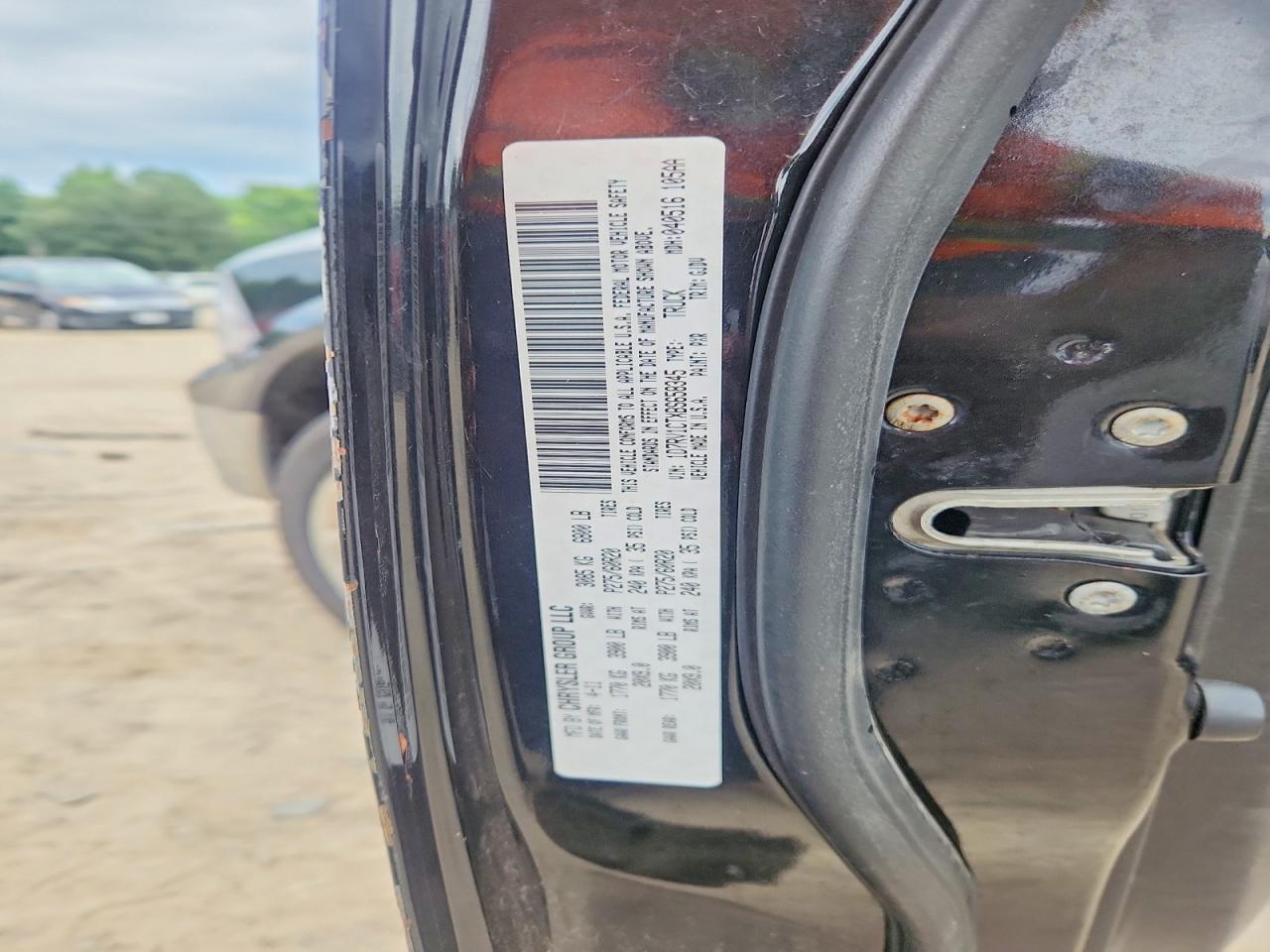 2011 Dodge Ram 1500 Black vin: 1D7RV1CTXBS658345