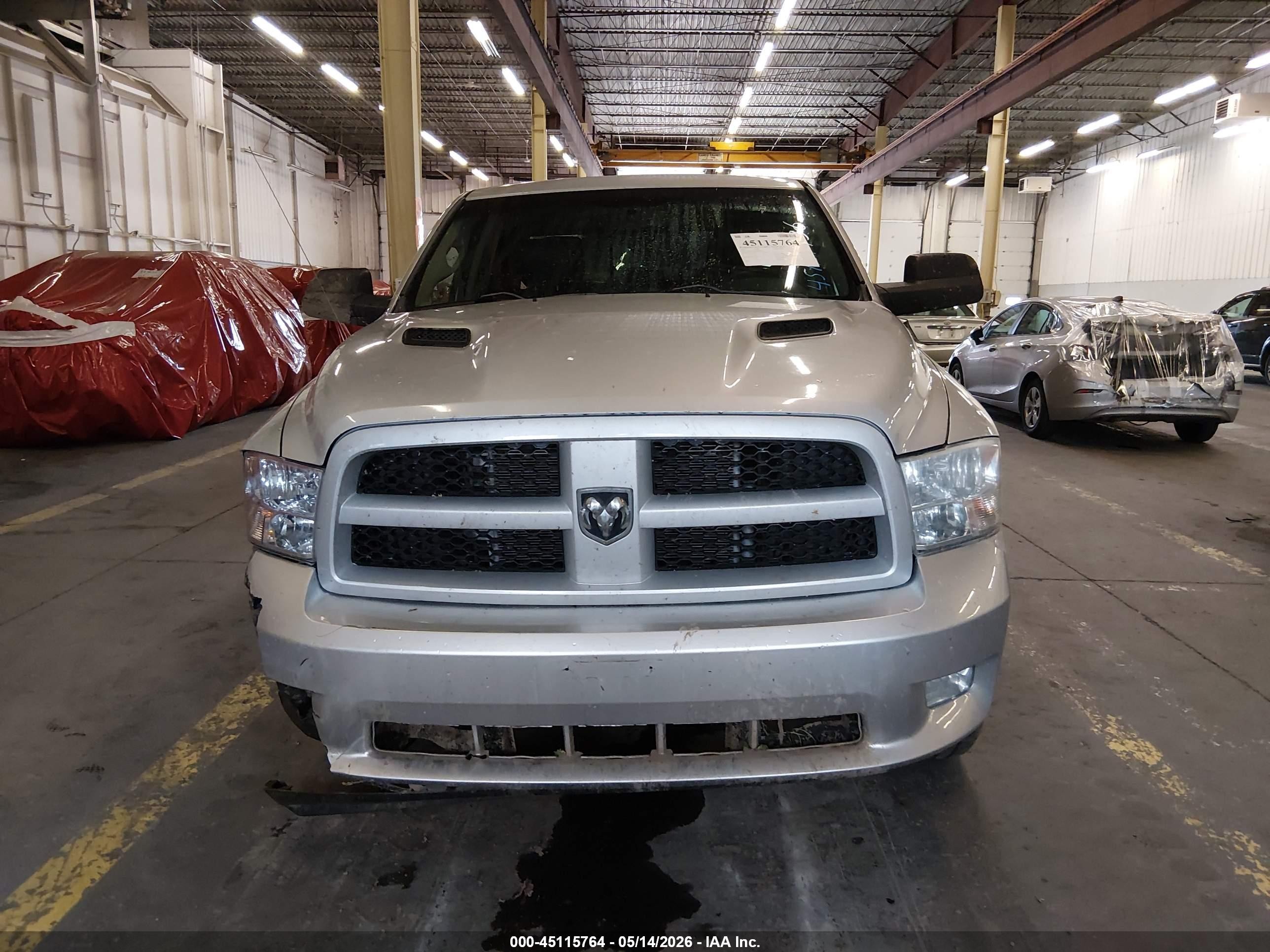 2011 Ram Ram 1500 Sport Silver vin: 1D7RV1CTXBS686405