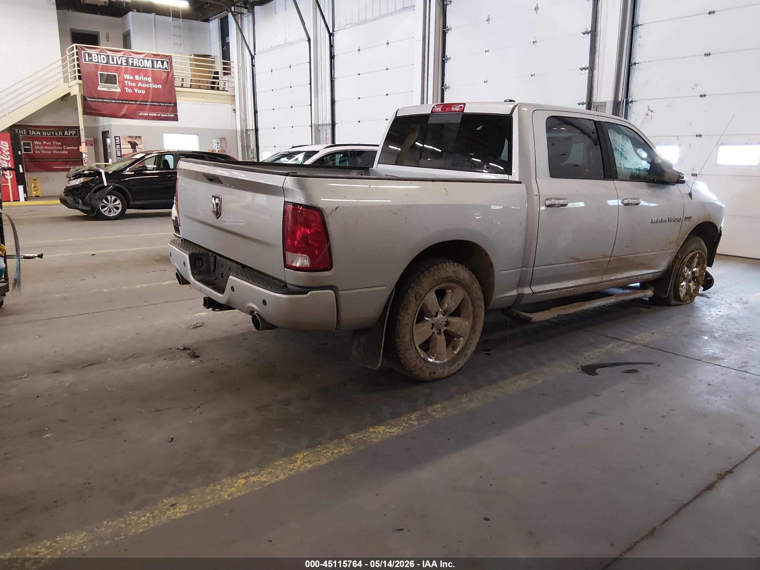 2011 Ram Ram 1500 Sport Silver vin: 1D7RV1CTXBS686405