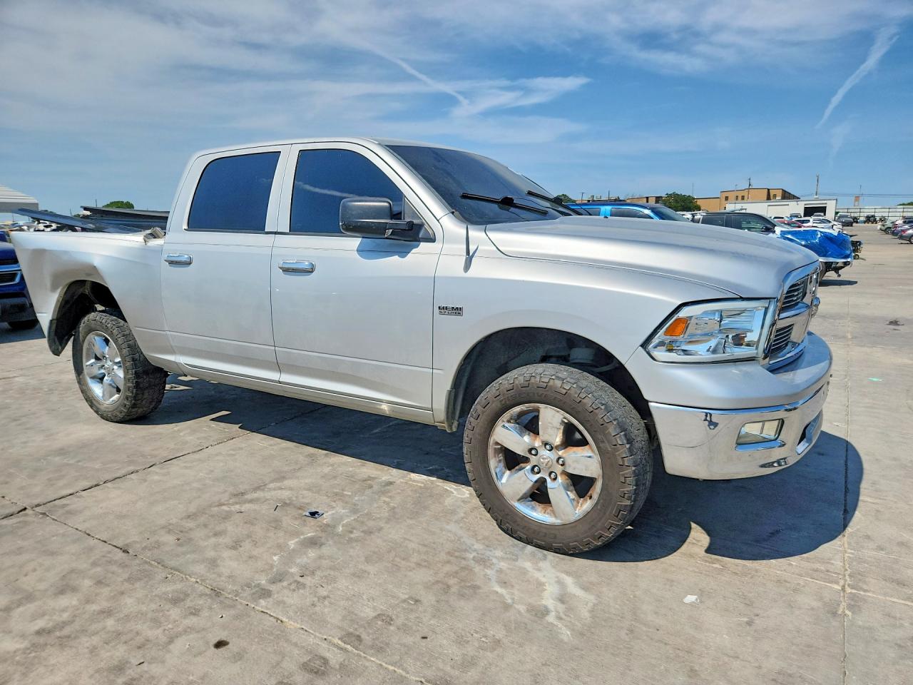 2011 Dodge Ram 1500 Серебряный vin: 1D7RV1CTXBS691474