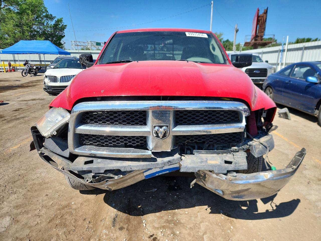 2010 Dodge Ram 1500 Red vin: 1D7RV1GP0AS135072