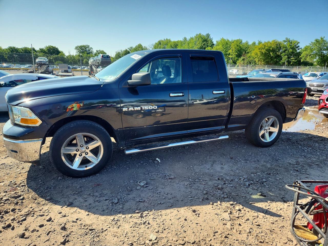 2011 Dodge Ram 1500 Black vin: 1D7RV1GP1BS561256