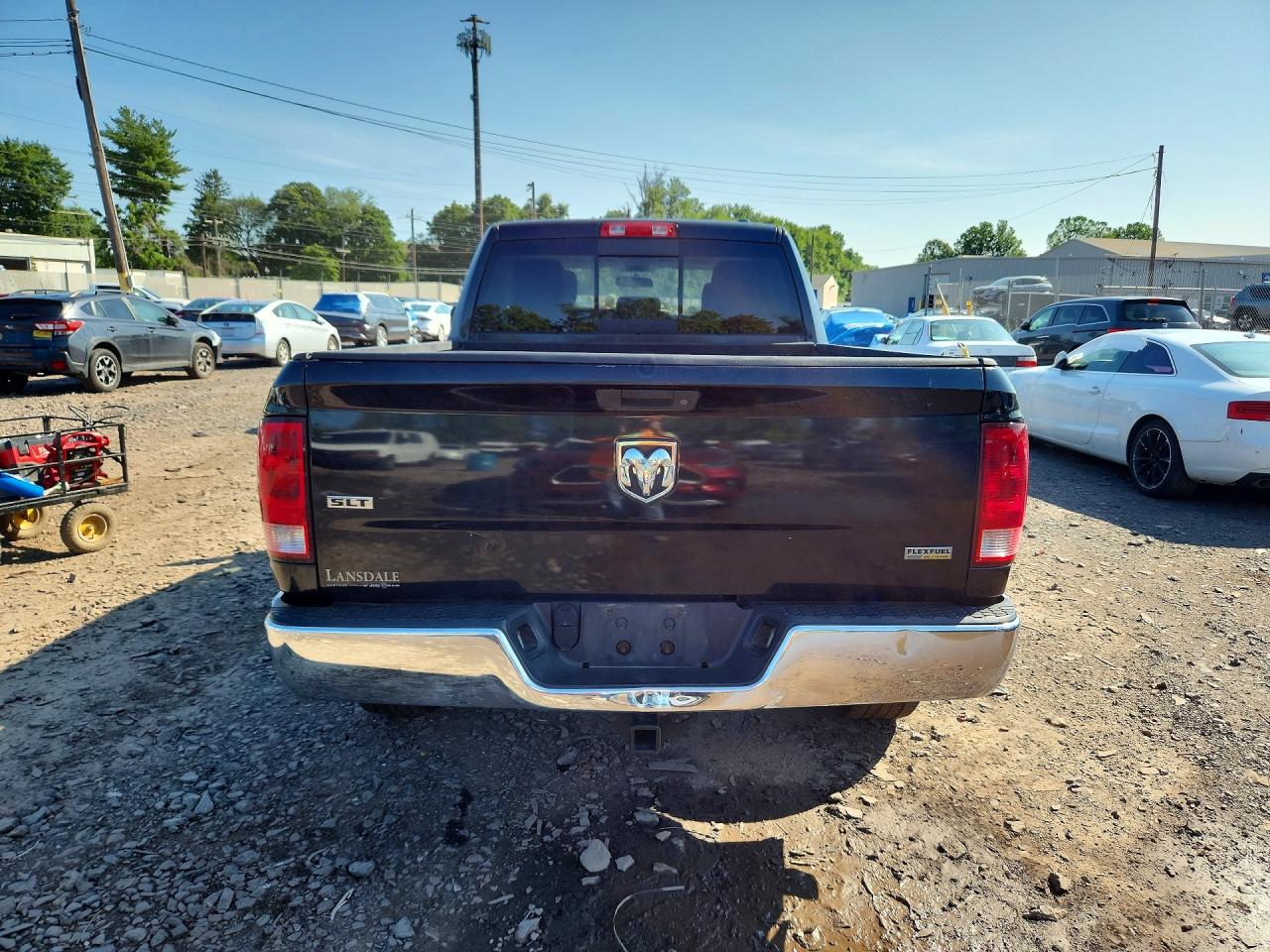 2011 Dodge Ram 1500 Black vin: 1D7RV1GP1BS561256