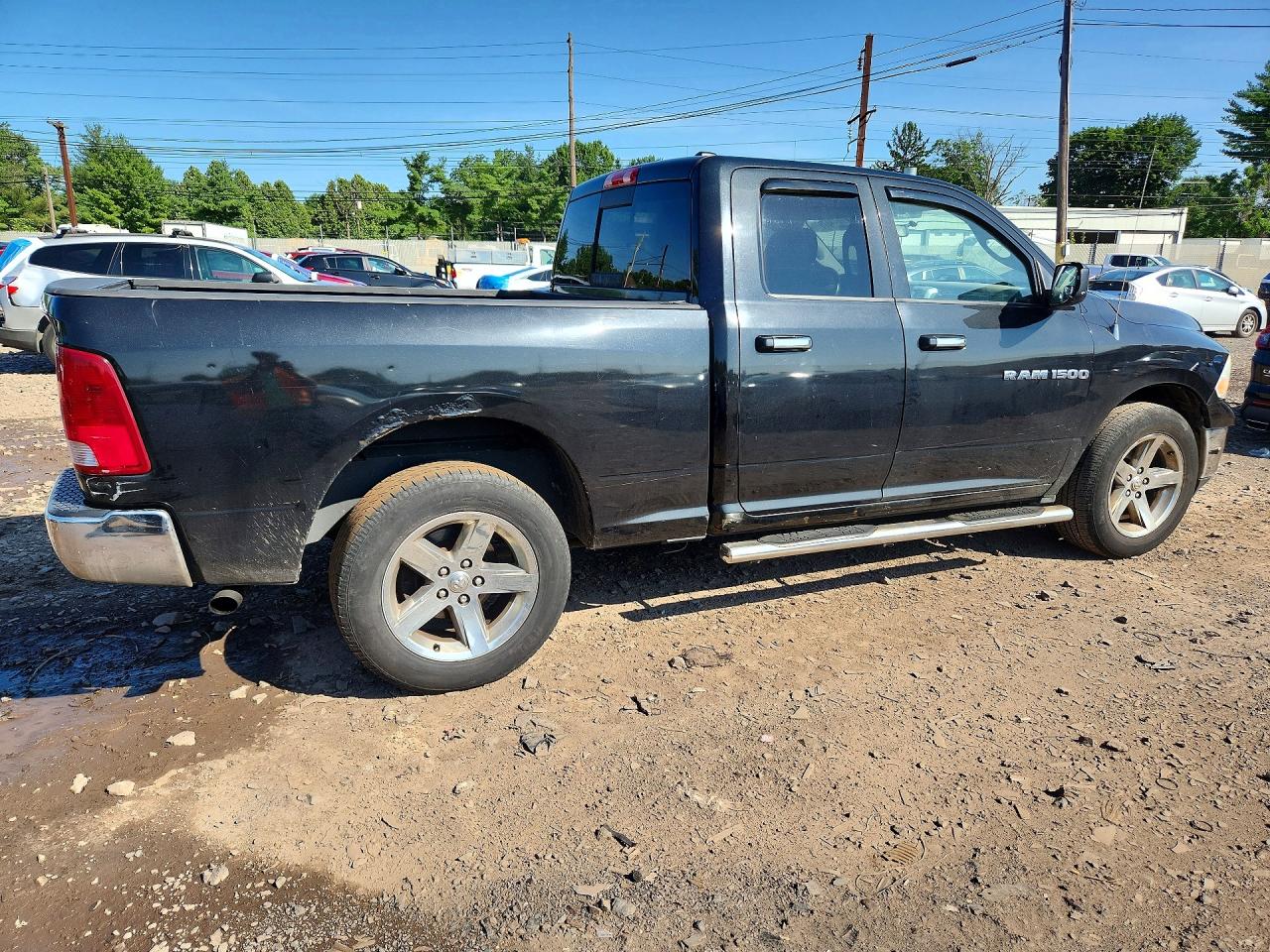2011 Dodge Ram 1500 Black vin: 1D7RV1GP1BS561256