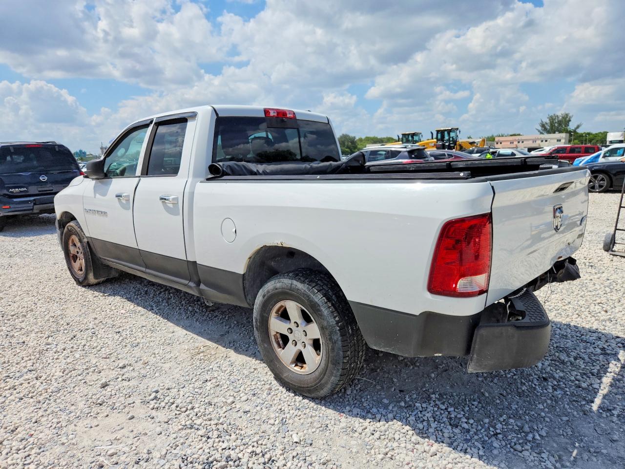 2011 Dodge Ram 1500 White vin: 1D7RV1GP1BS684409