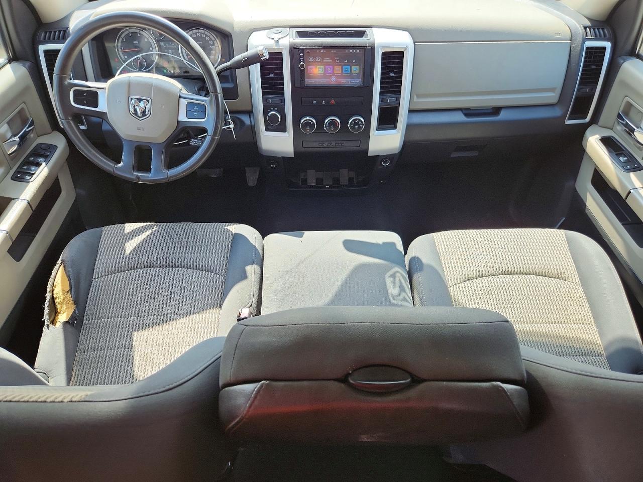 2011 Dodge Ram 1500 White vin: 1D7RV1GP1BS684409