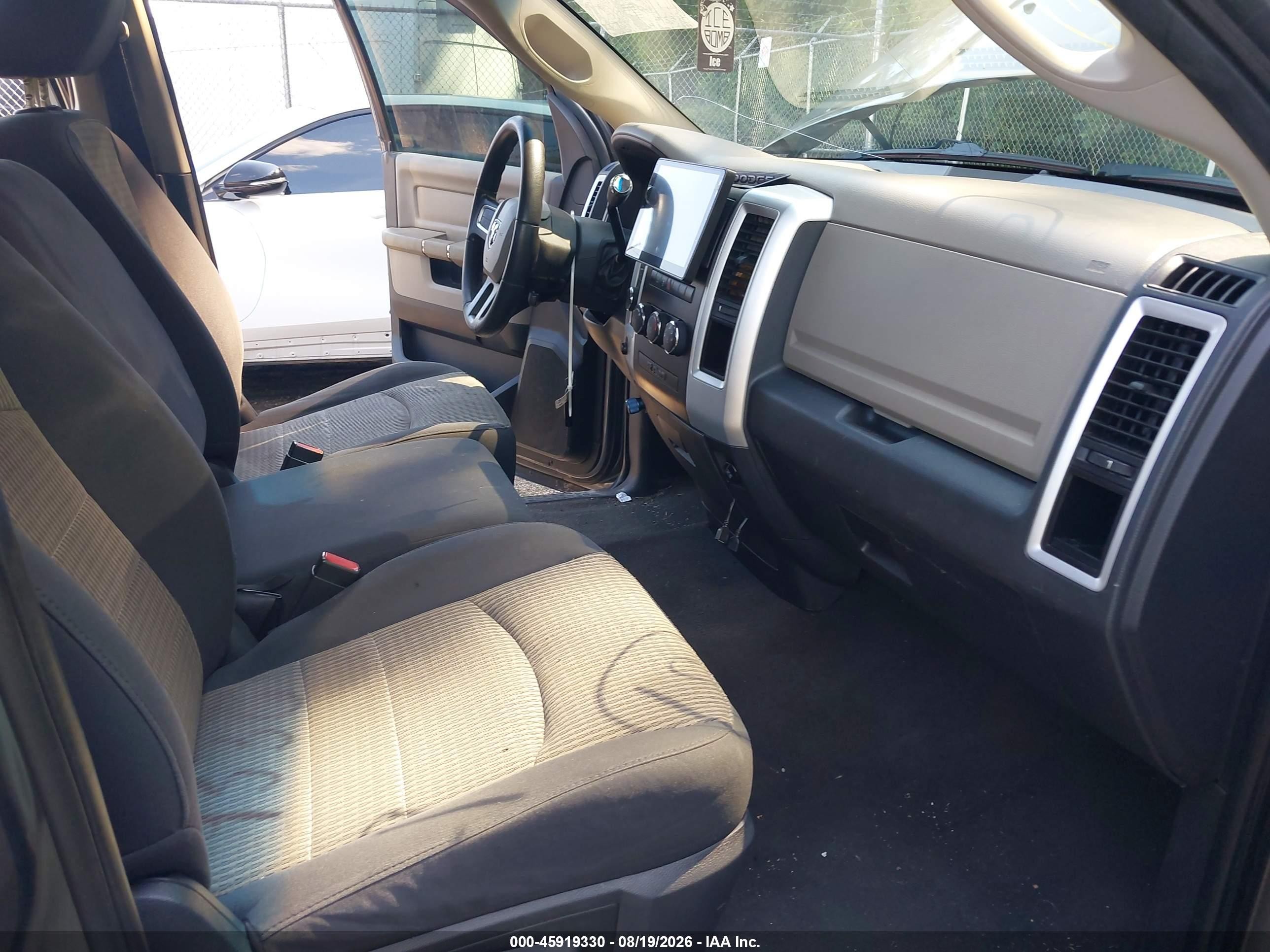 2010 Dodge Ram 1500 Slt/sport/trx Gray vin: 1D7RV1GP2AS234296