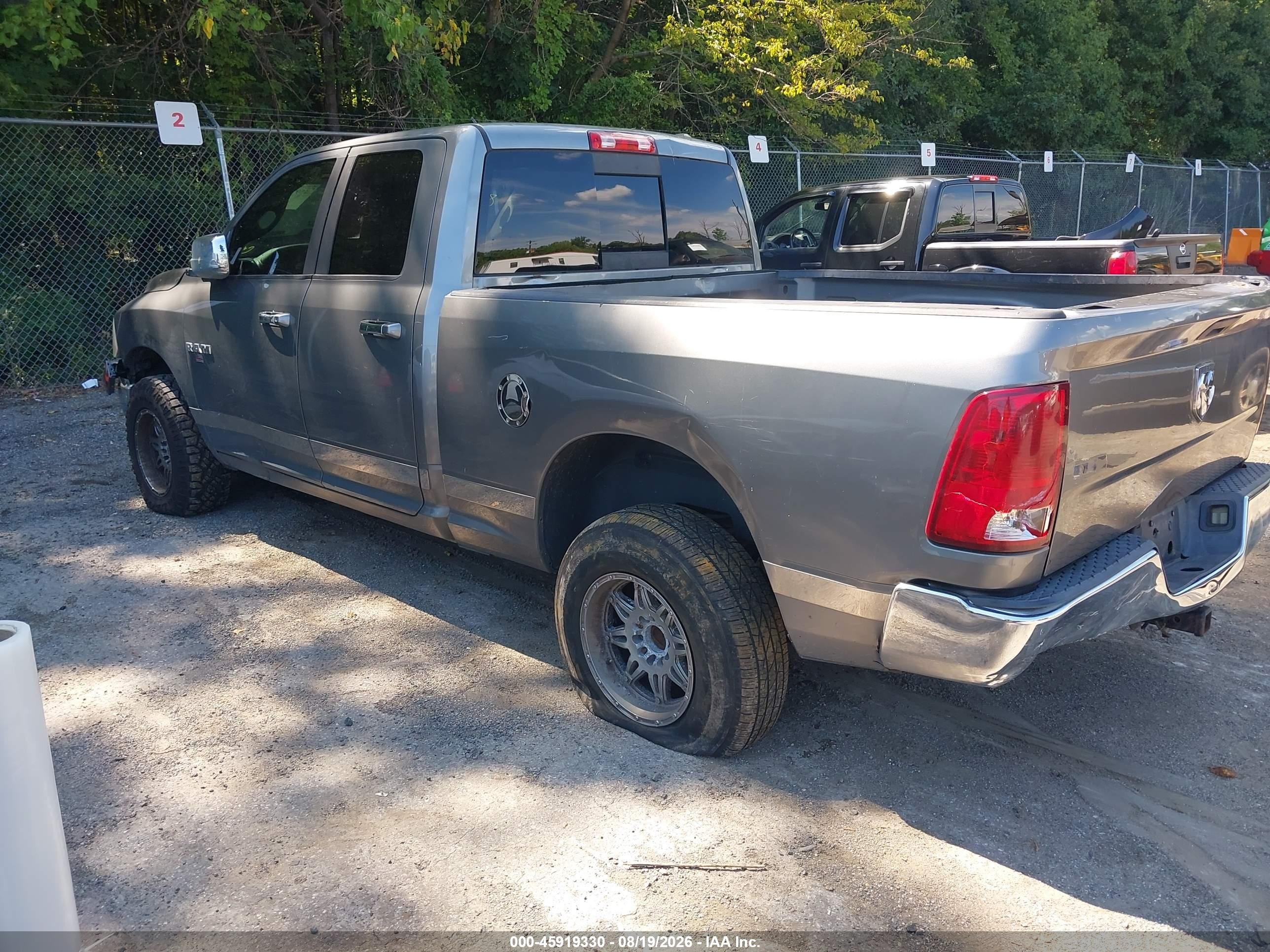2010 Dodge Ram 1500 Slt/sport/trx Gray vin: 1D7RV1GP2AS234296