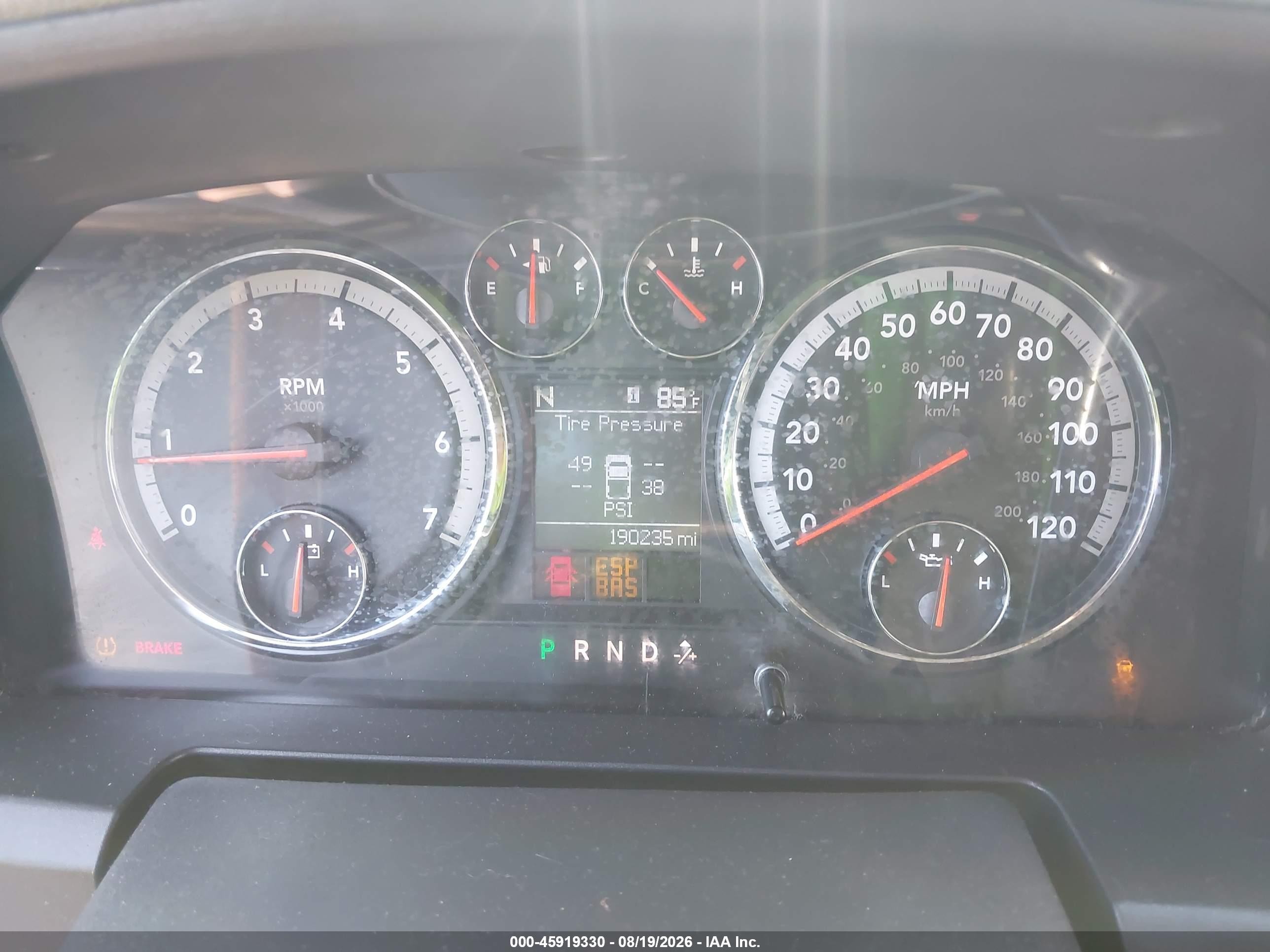 2010 Dodge Ram 1500 Slt/sport/trx Gray vin: 1D7RV1GP2AS234296