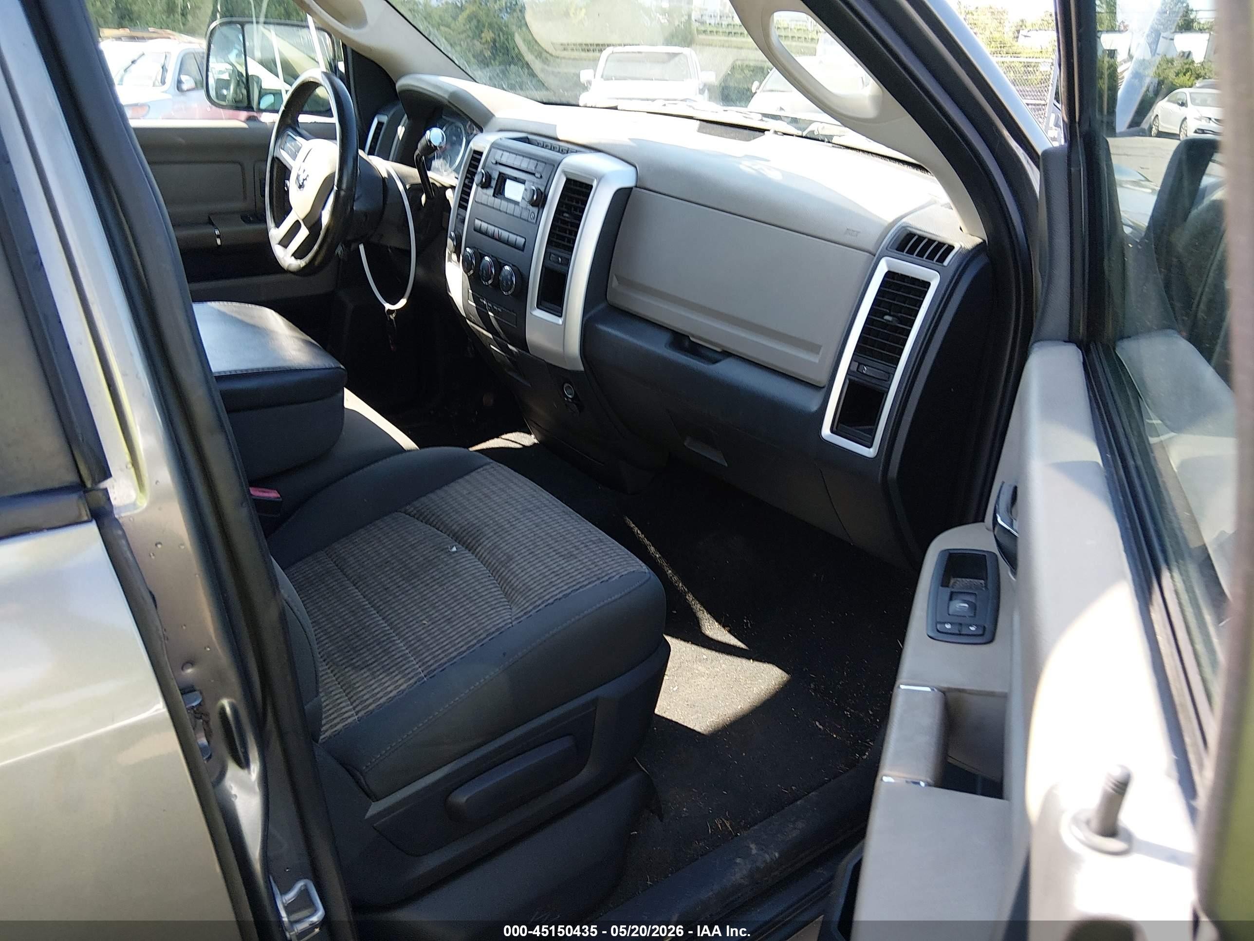 2011 Ram Ram 1500 Slt Gray vin: 1D7RV1GP2BS640757
