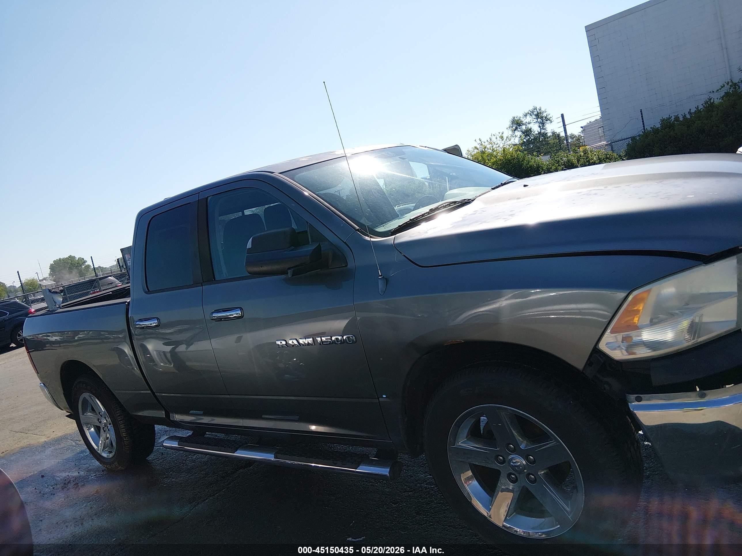 2011 Ram Ram 1500 Slt Gray vin: 1D7RV1GP2BS640757