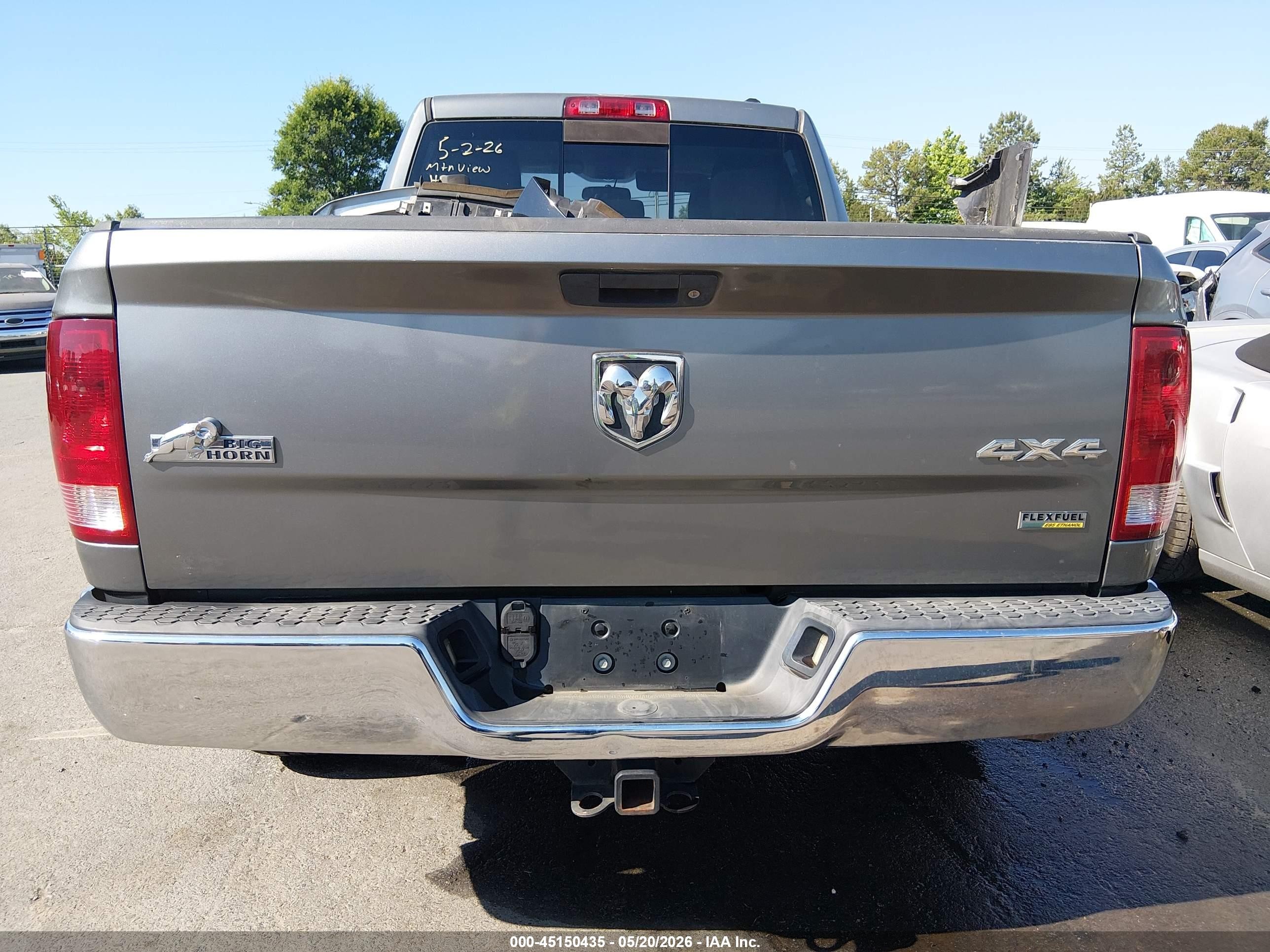 2011 Ram Ram 1500 Slt Gray vin: 1D7RV1GP2BS640757