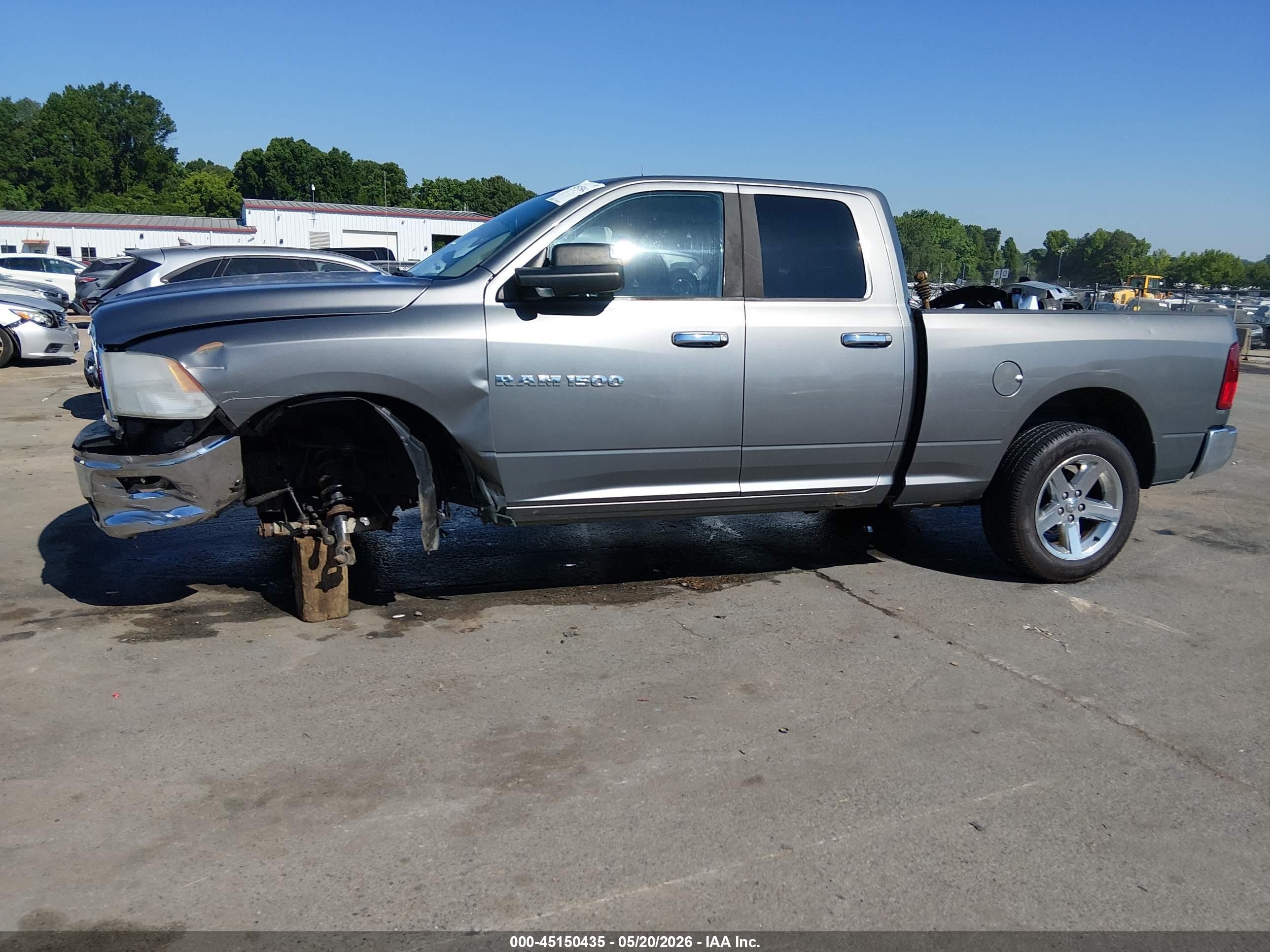 2011 Ram Ram 1500 Slt Gray vin: 1D7RV1GP2BS640757