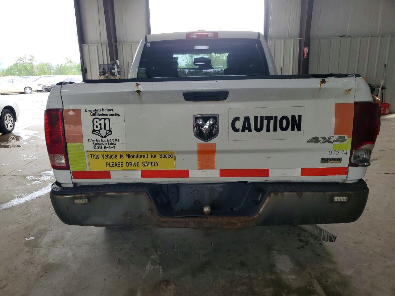 2011 Dodge Ram 1500 White vin: 1D7RV1GP2BS687562