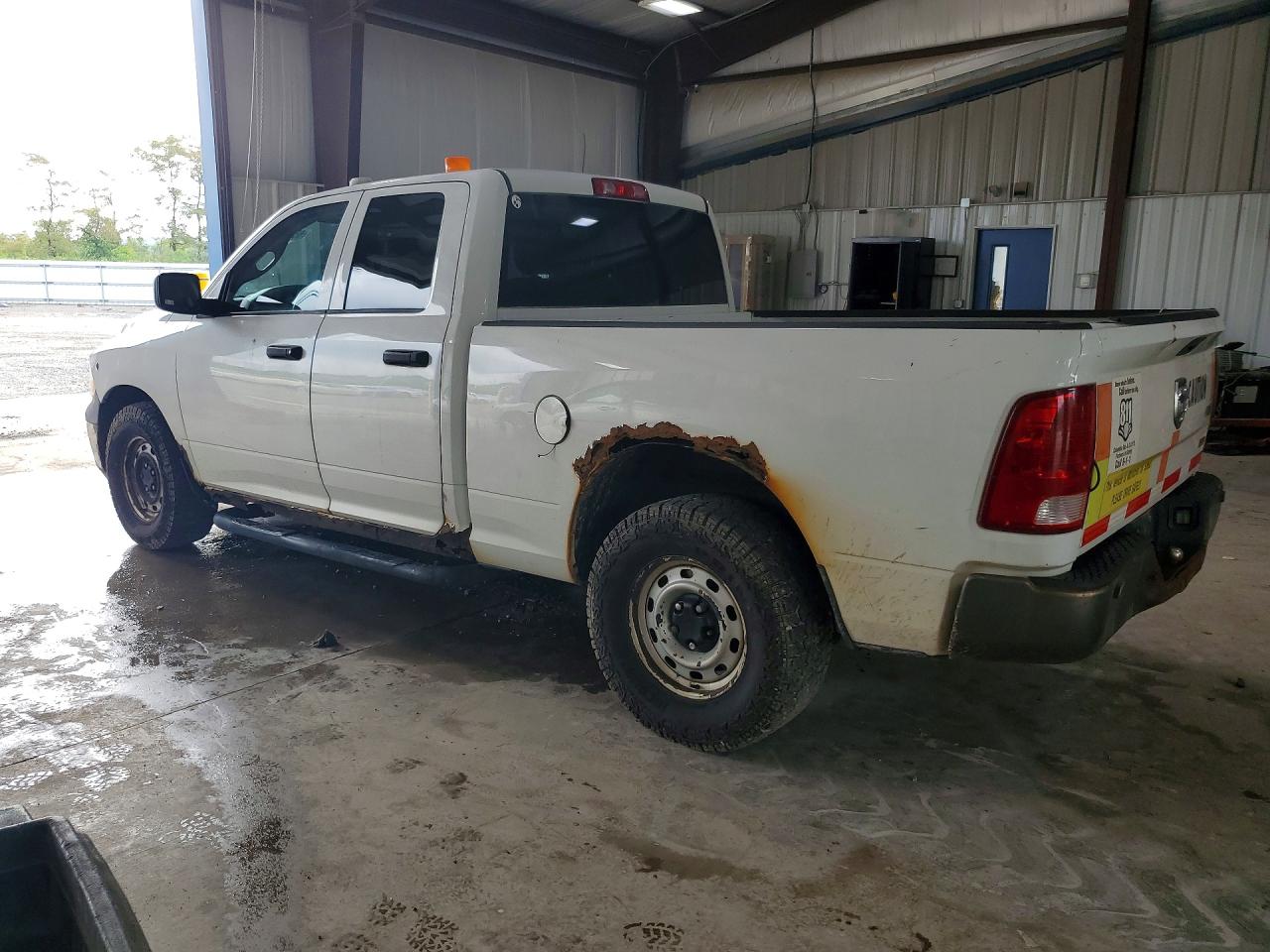 2011 Dodge Ram 1500 White vin: 1D7RV1GP2BS687562