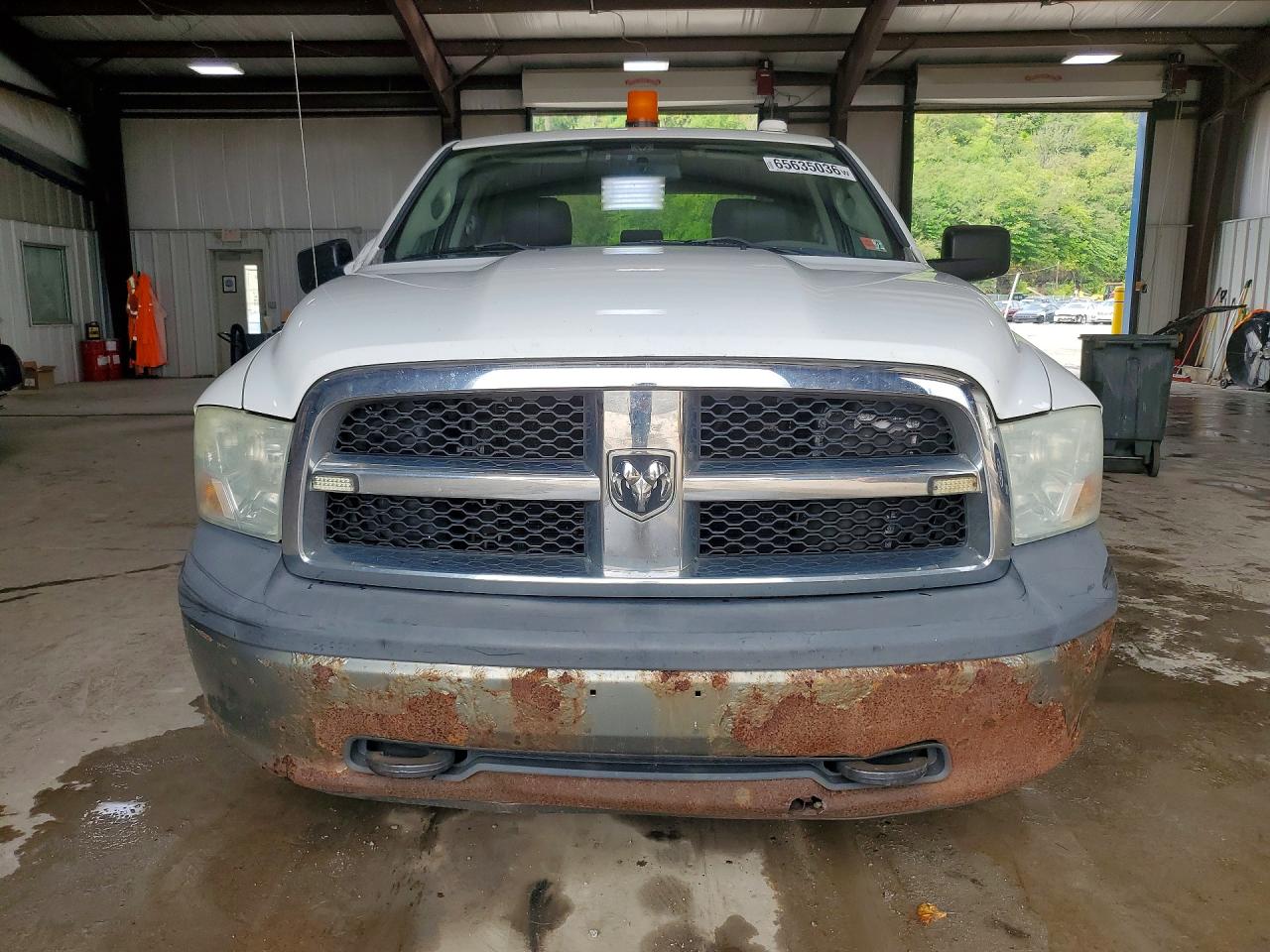2011 Dodge Ram 1500 White vin: 1D7RV1GP2BS687562