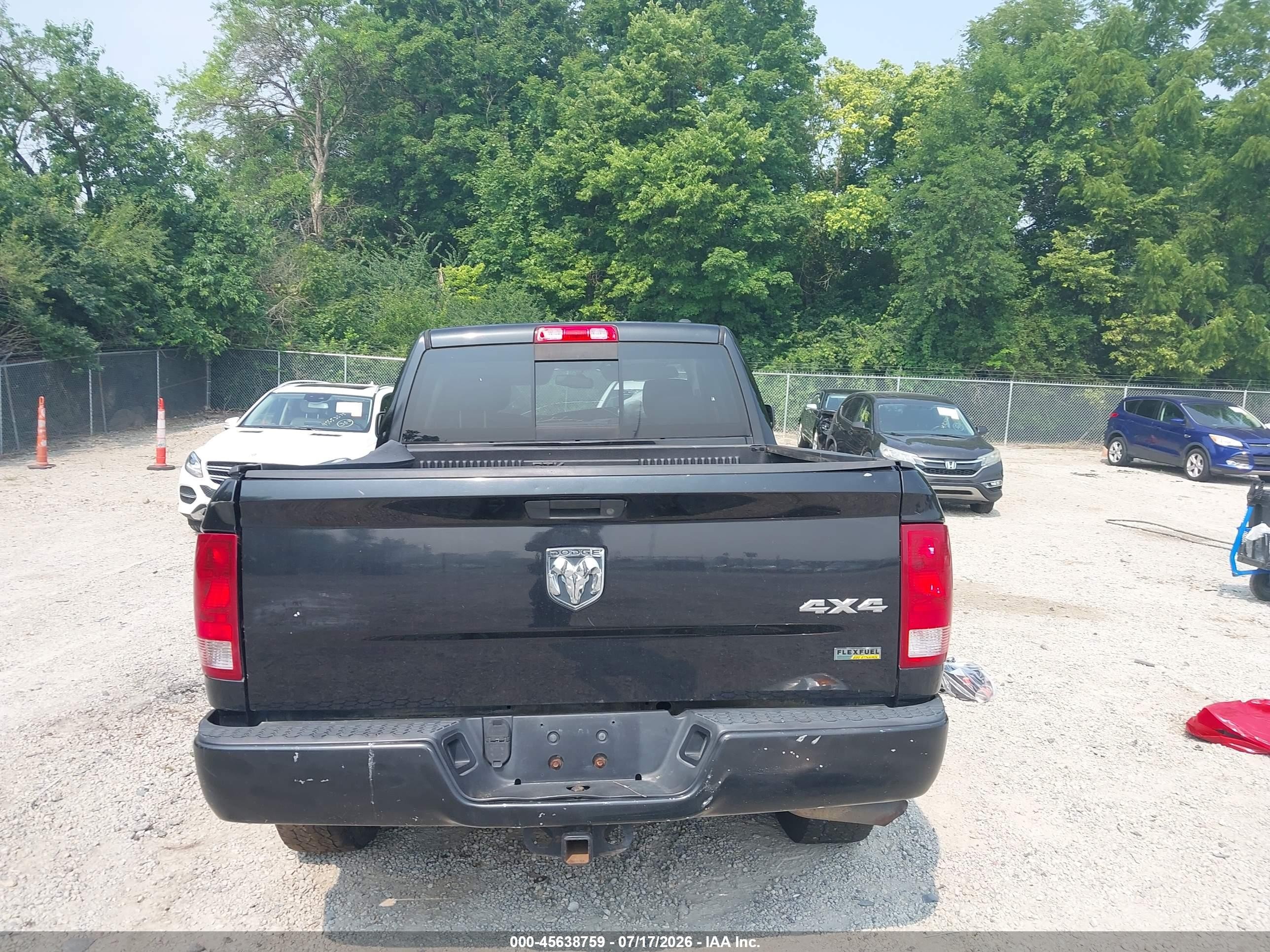 2010 Dodge Ram 1500 Slt/sport/trx Black vin: 1D7RV1GP3AS257697