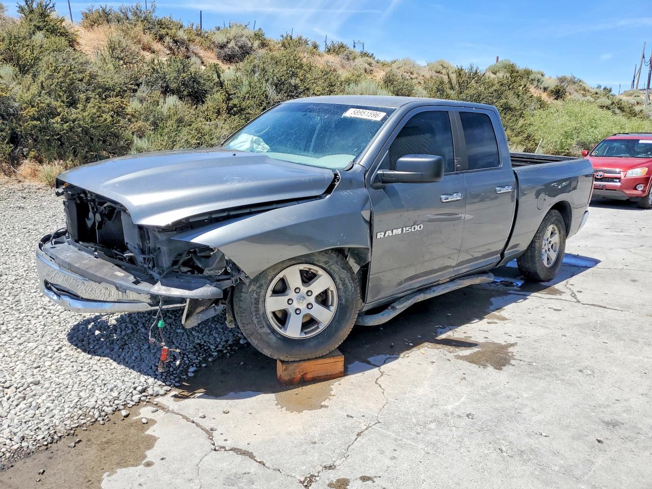 2011 Dodge Ram 1500 Gray vin: 1D7RV1GP3BS525357