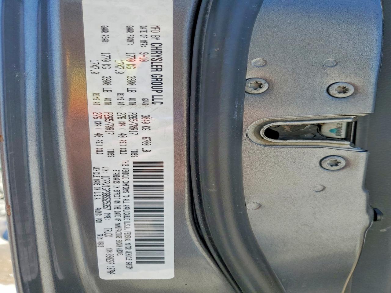 2011 Dodge Ram 1500 Gray vin: 1D7RV1GP3BS525357