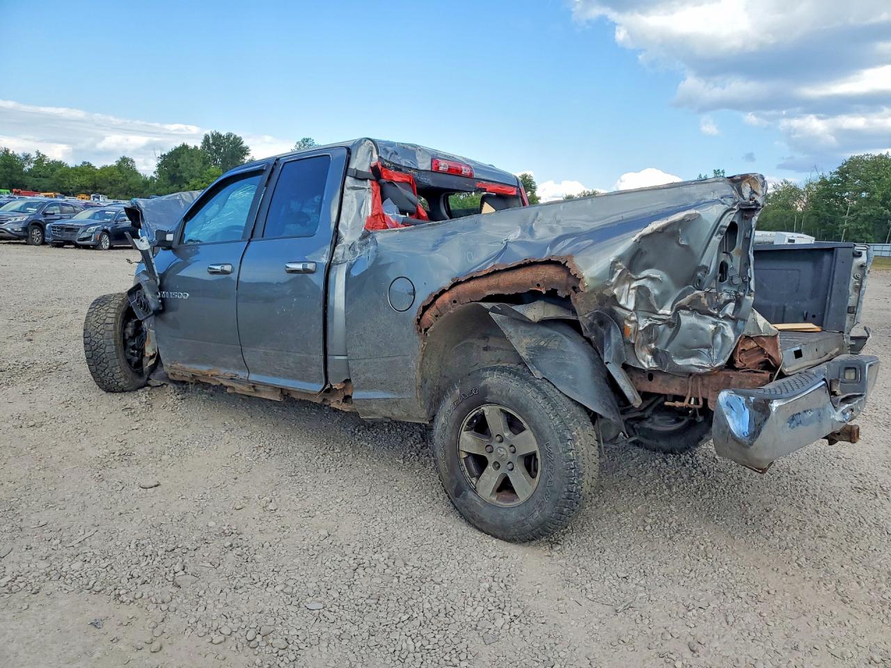 2011 Dodge Ram 1500 Gray vin: 1D7RV1GP3BS693211