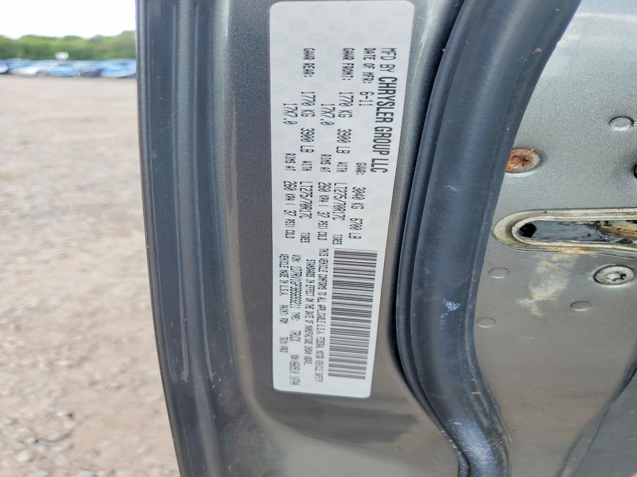 2011 Dodge Ram 1500 Gray vin: 1D7RV1GP3BS693211