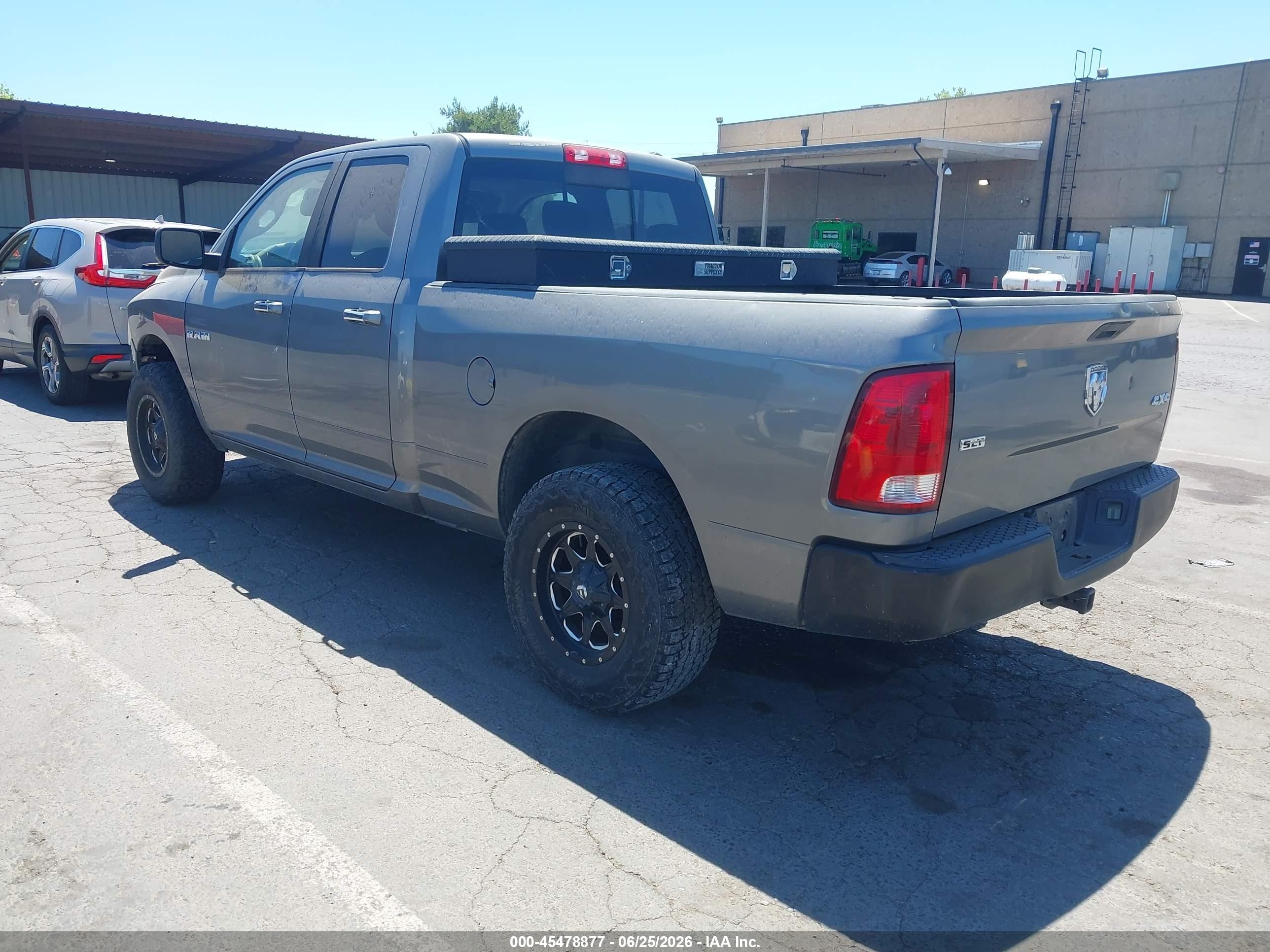 2010 Dodge Ram 1500 Slt/sport/trx Gray vin: 1D7RV1GP4AS113270