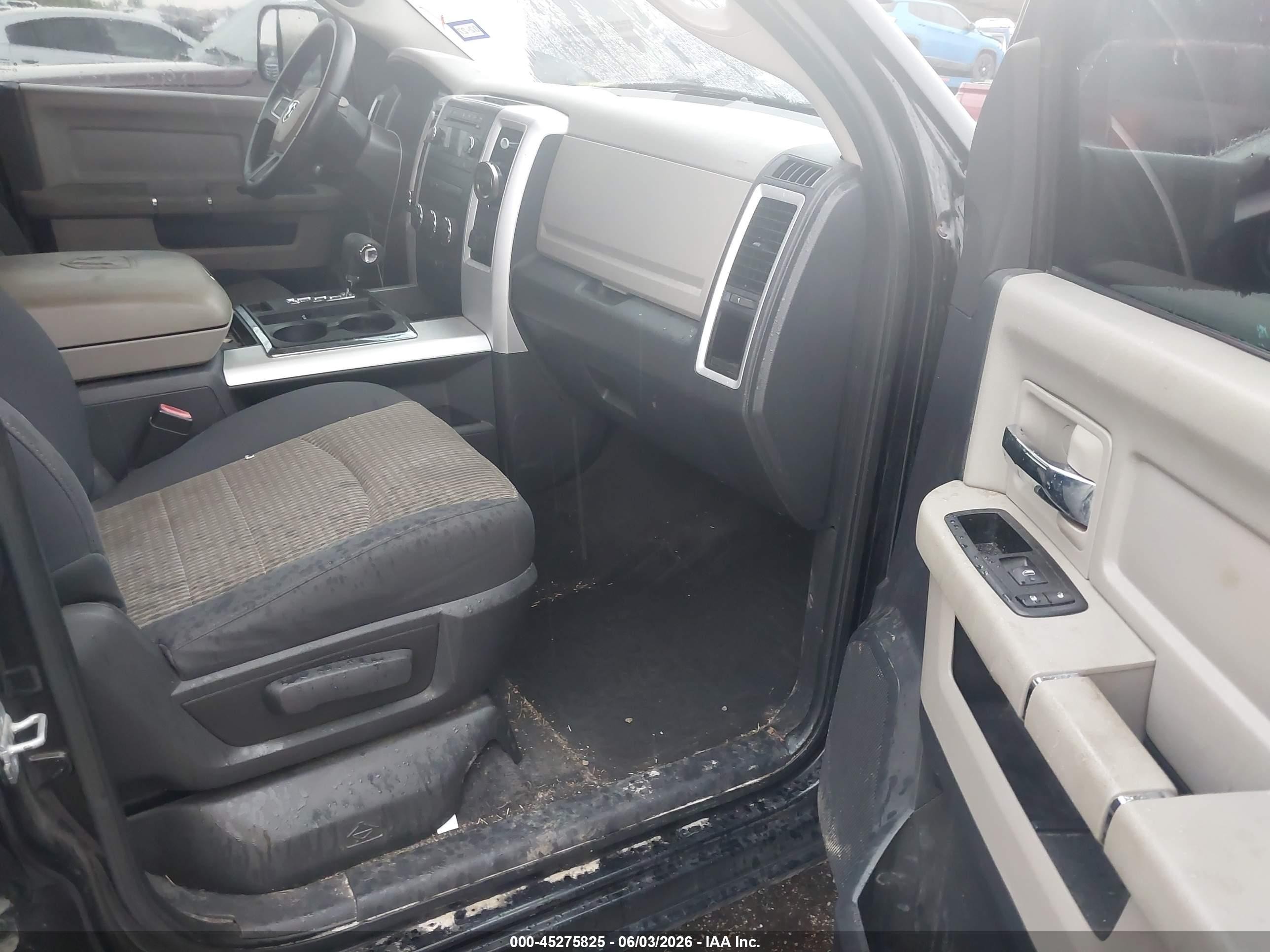 2010 Dodge Ram 1500 Slt/sport/trx Black vin: 1D7RV1GP4AS130263