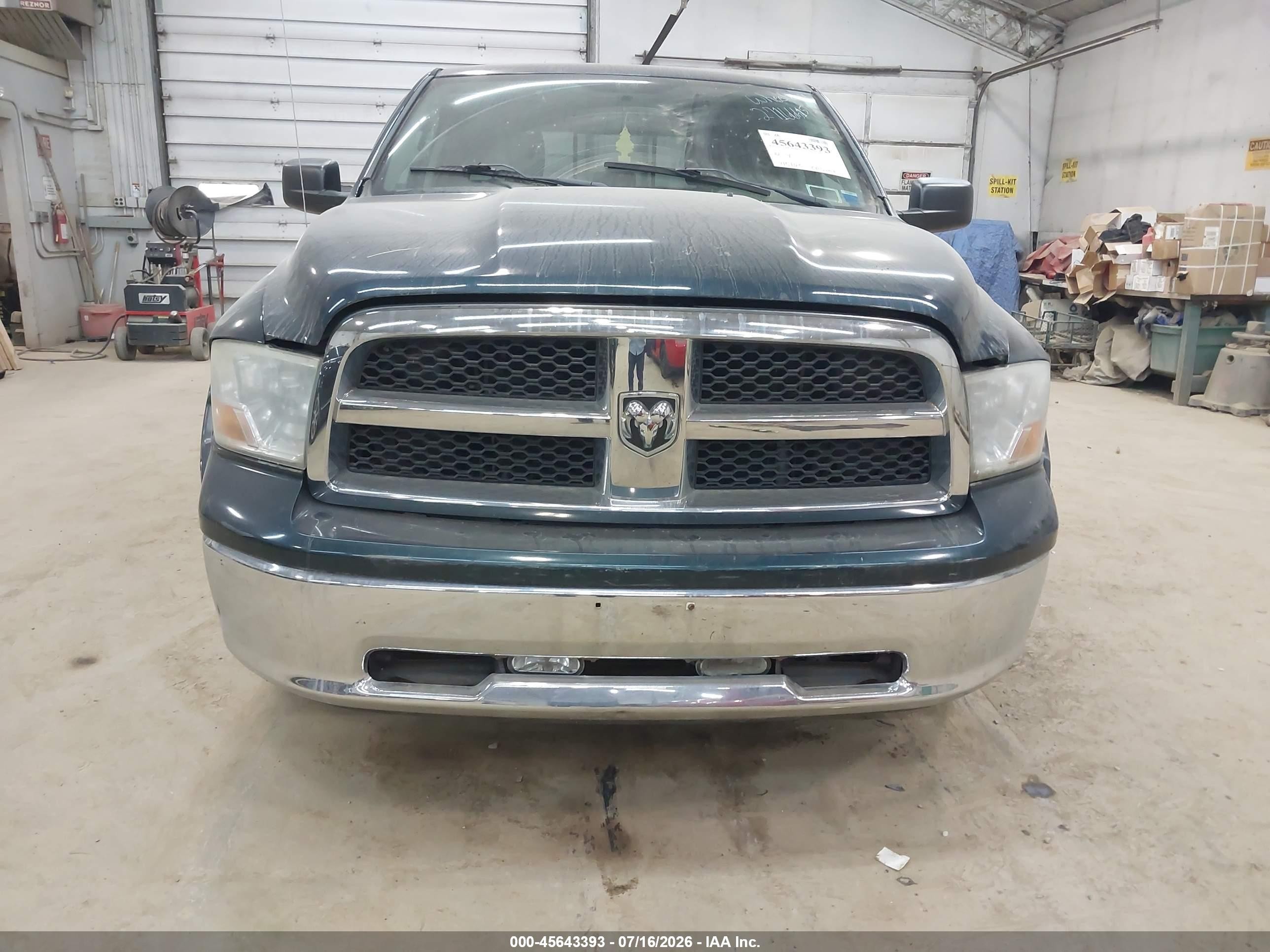 2011 Ram Ram 1500 Slt Green vin: 1D7RV1GP4BS624401