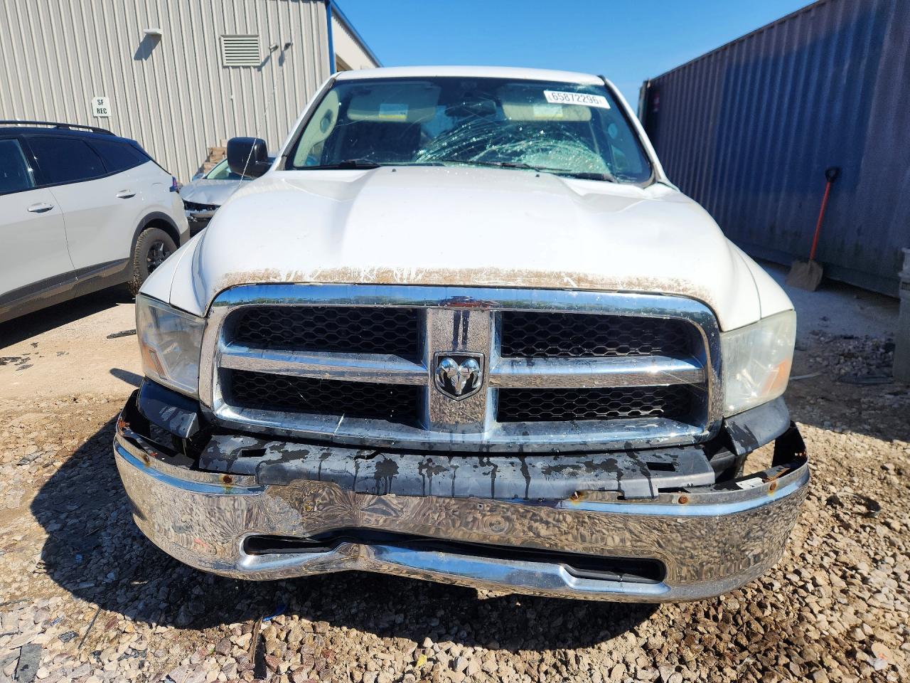 2011 Dodge Ram 1500 White vin: 1D7RV1GP4BS626861