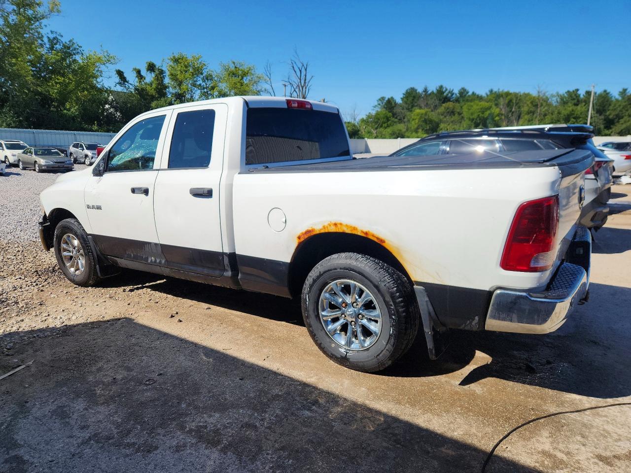 2011 Dodge Ram 1500 White vin: 1D7RV1GP4BS626861