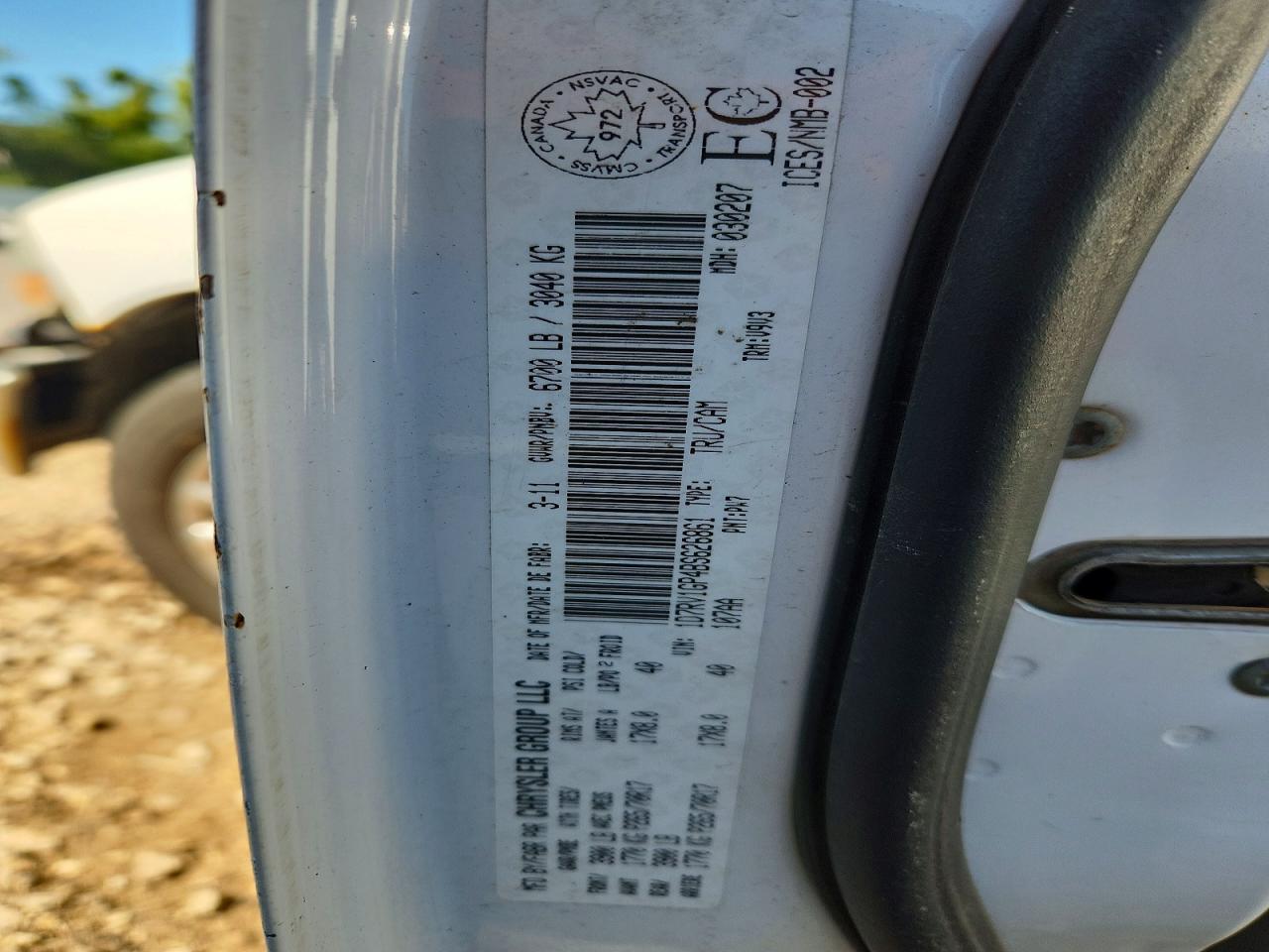 2011 Dodge Ram 1500 White vin: 1D7RV1GP4BS626861