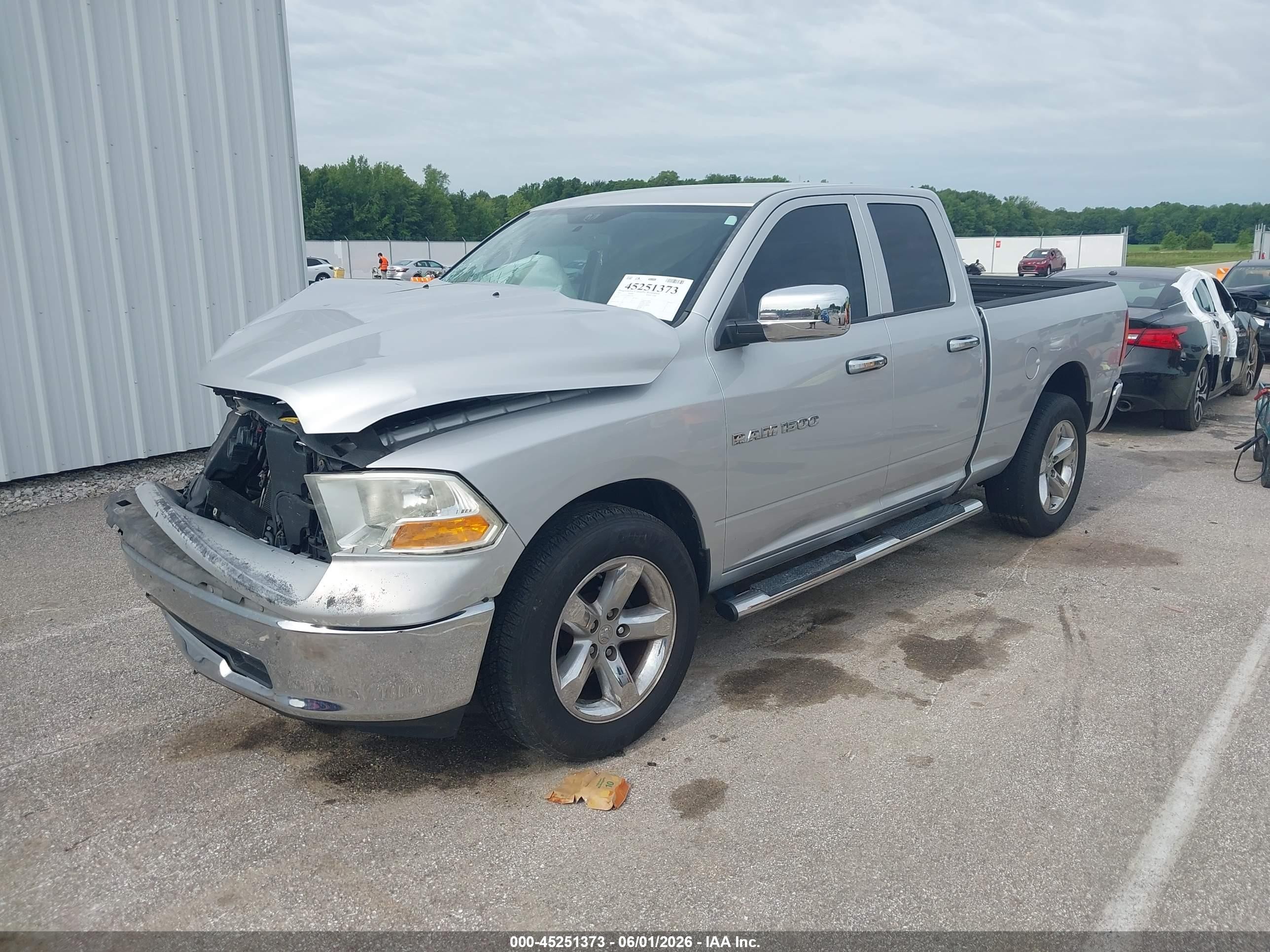 2011 Ram Ram 1500 St Silver vin: 1D7RV1GP4BS705849