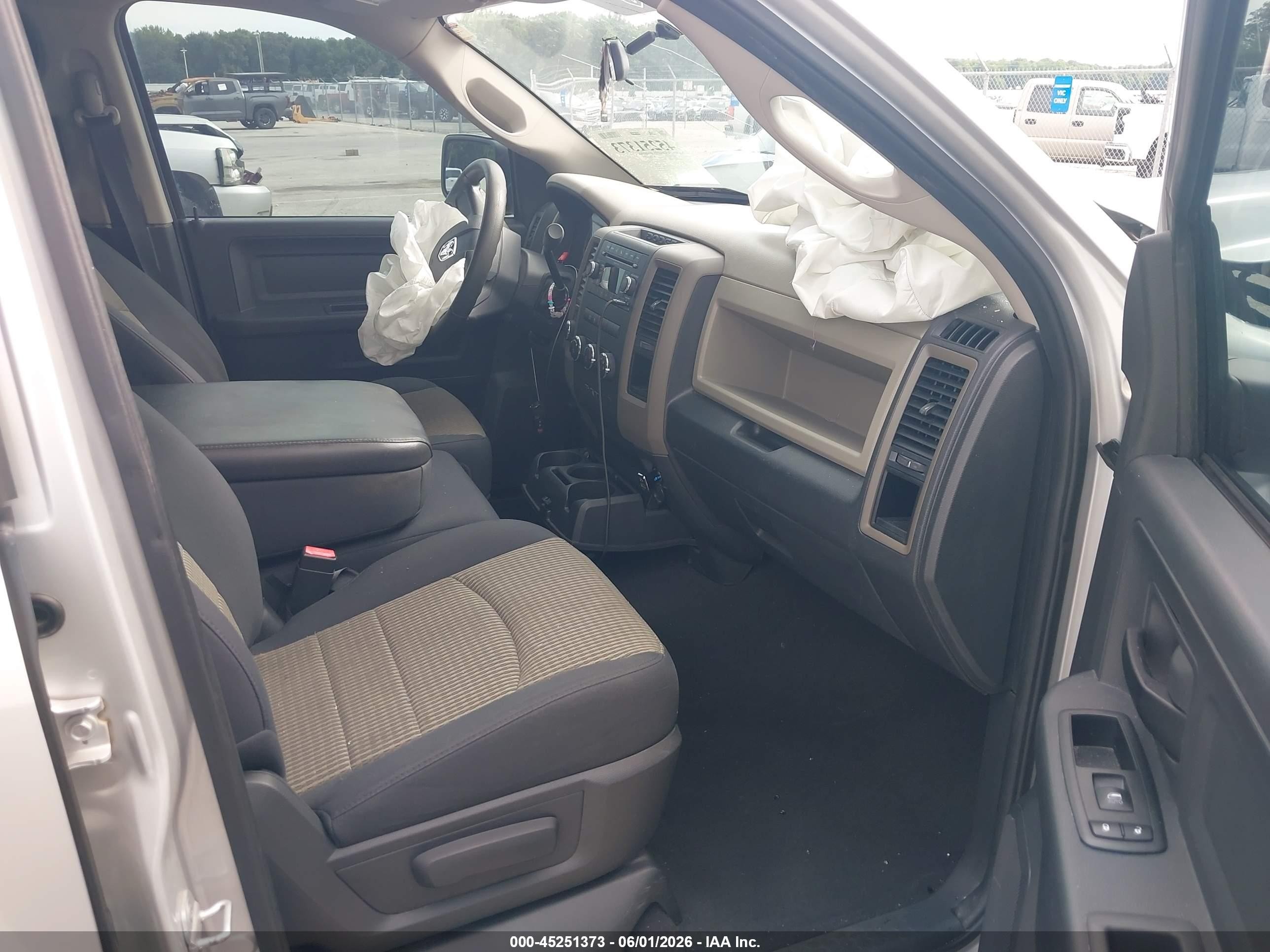 2011 Ram Ram 1500 St Silver vin: 1D7RV1GP4BS705849